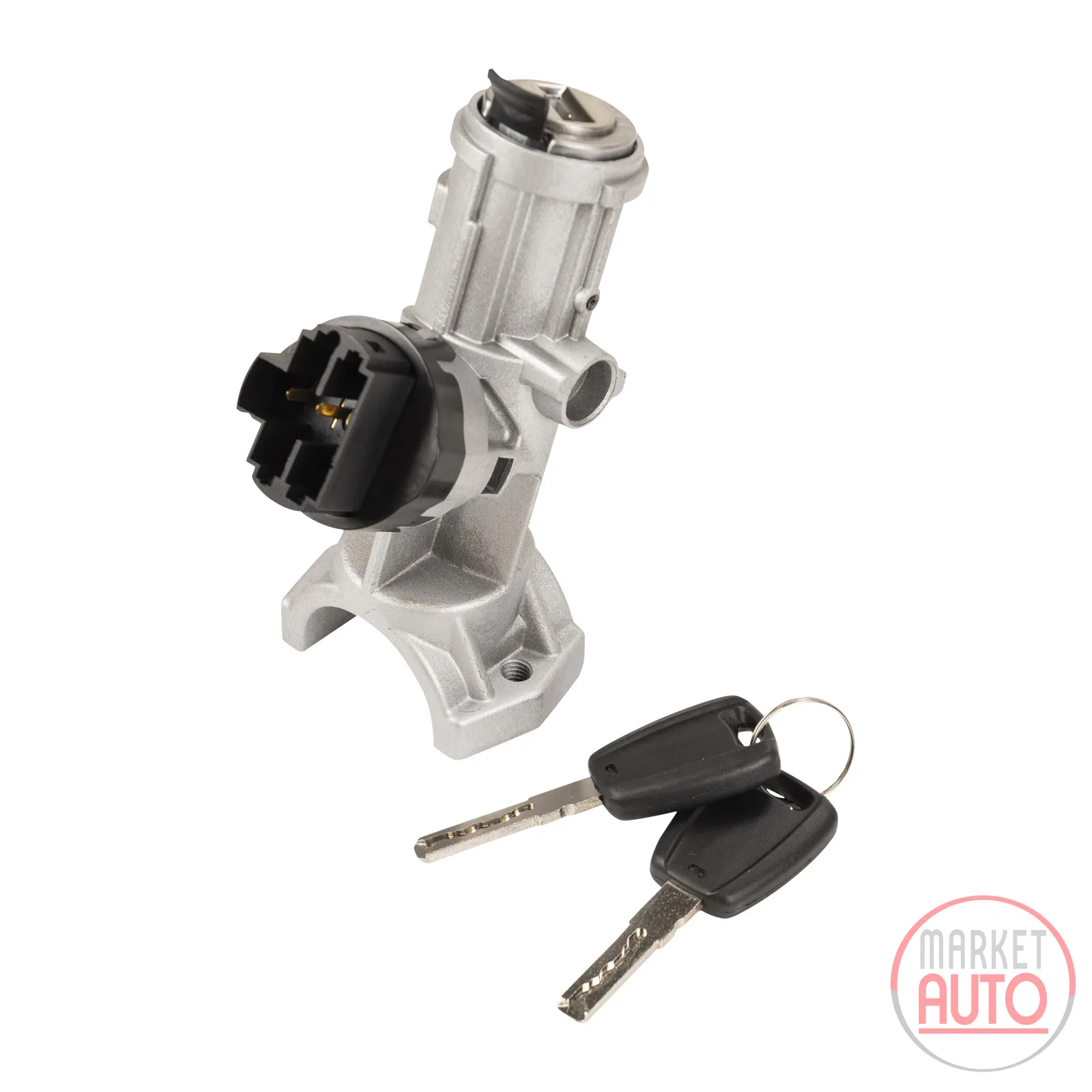 Ignition lock with key