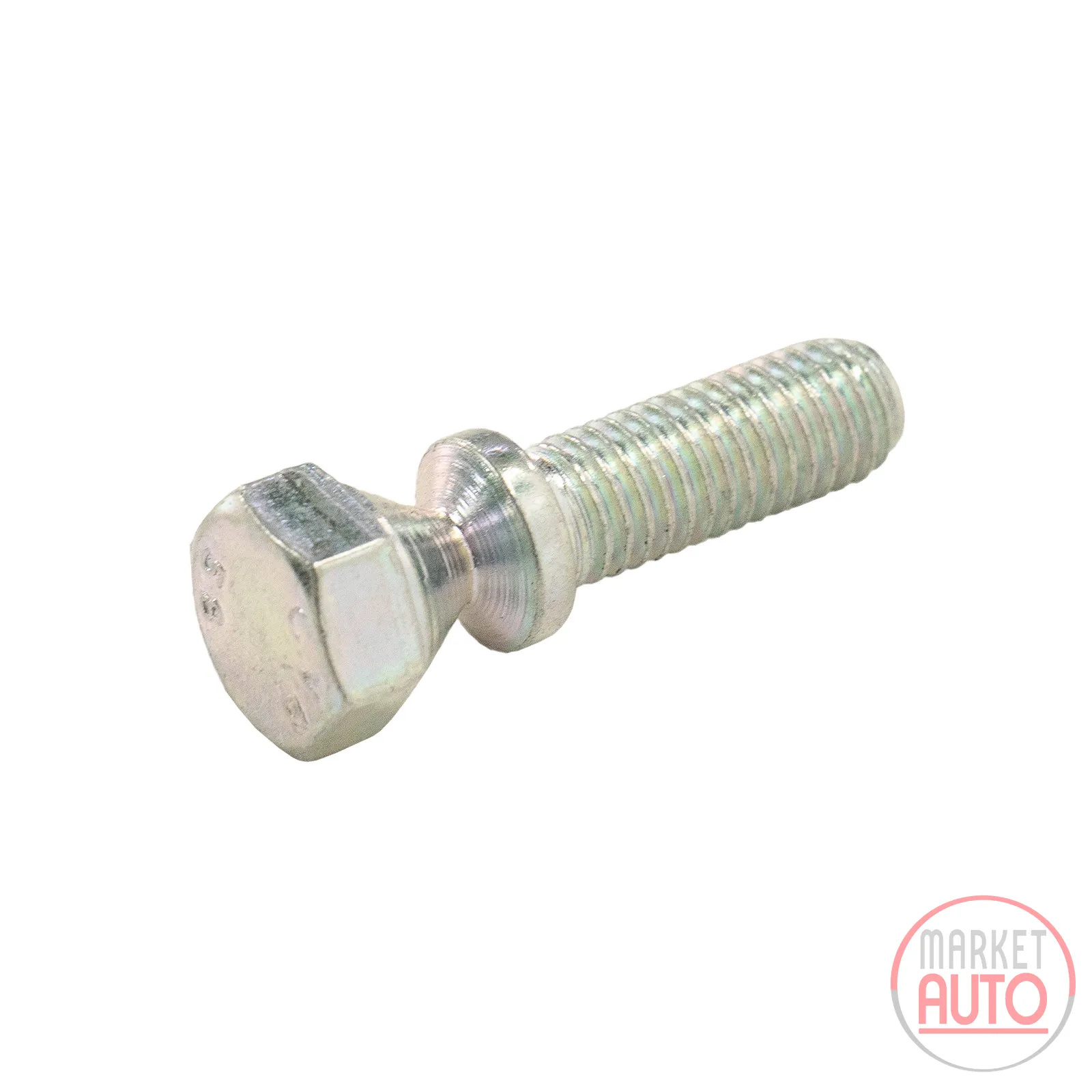 Ignition lock screw white M8