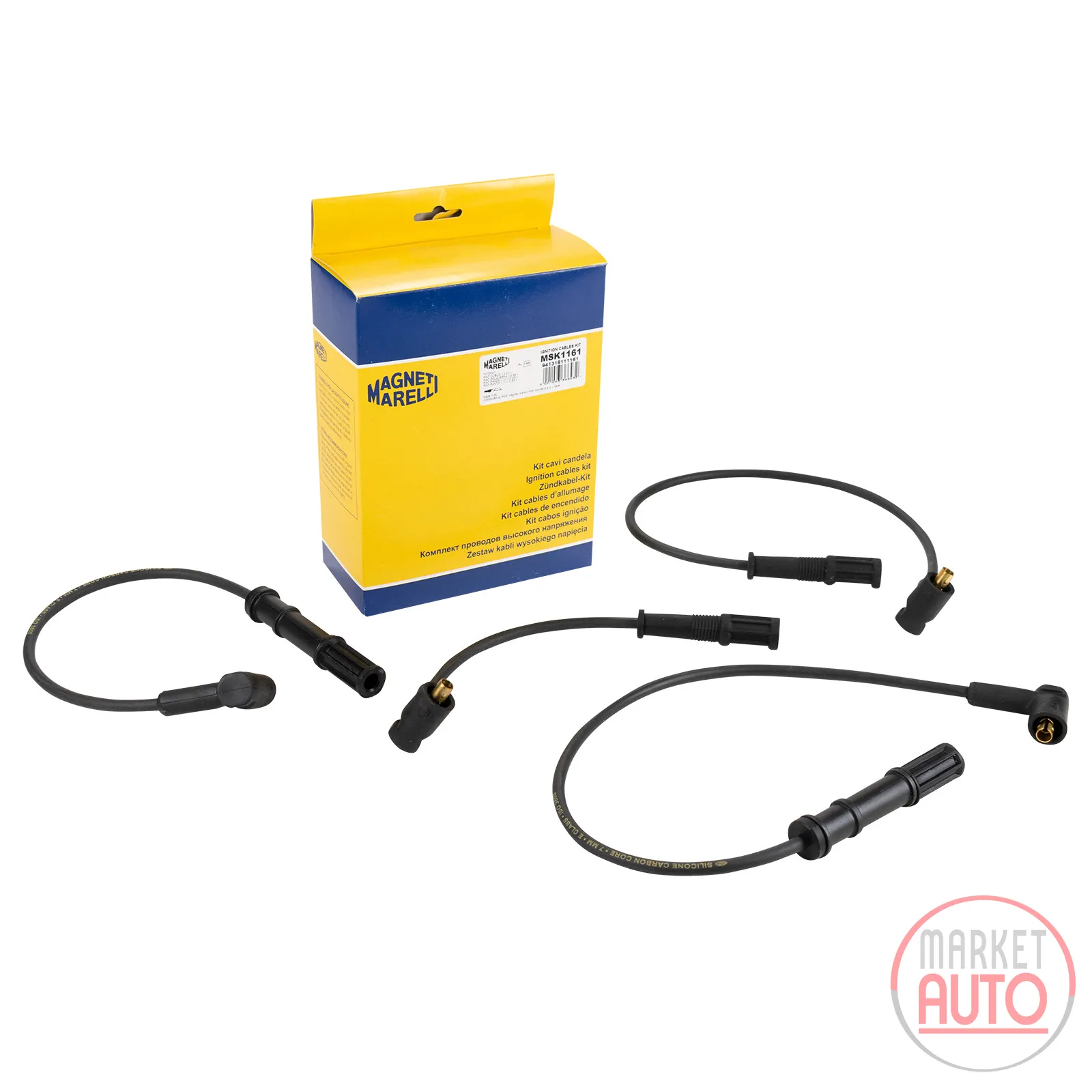 Ignition cable set (4 cables) Magneti Marelli
