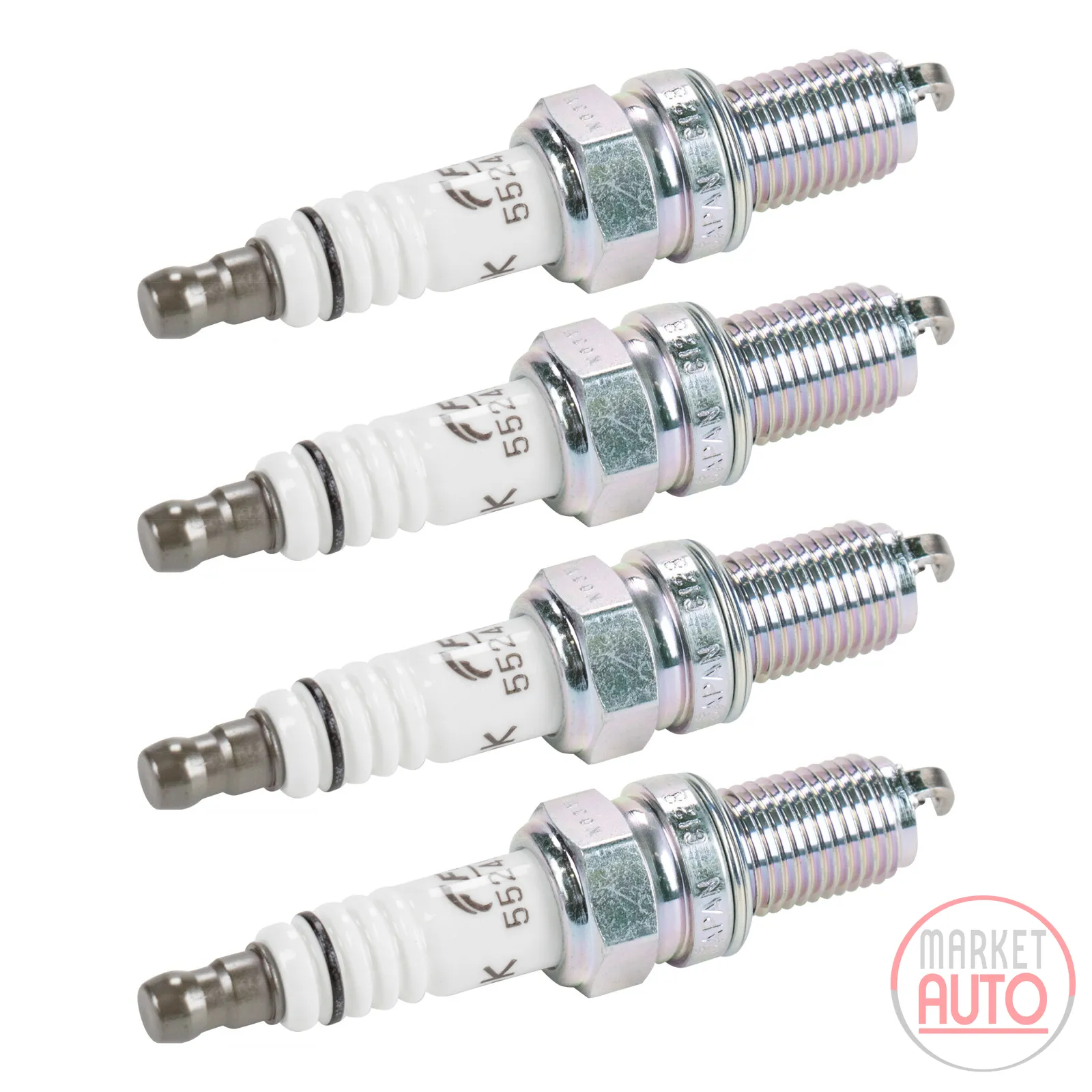 Set of 4 spark plugs Fiat NGK