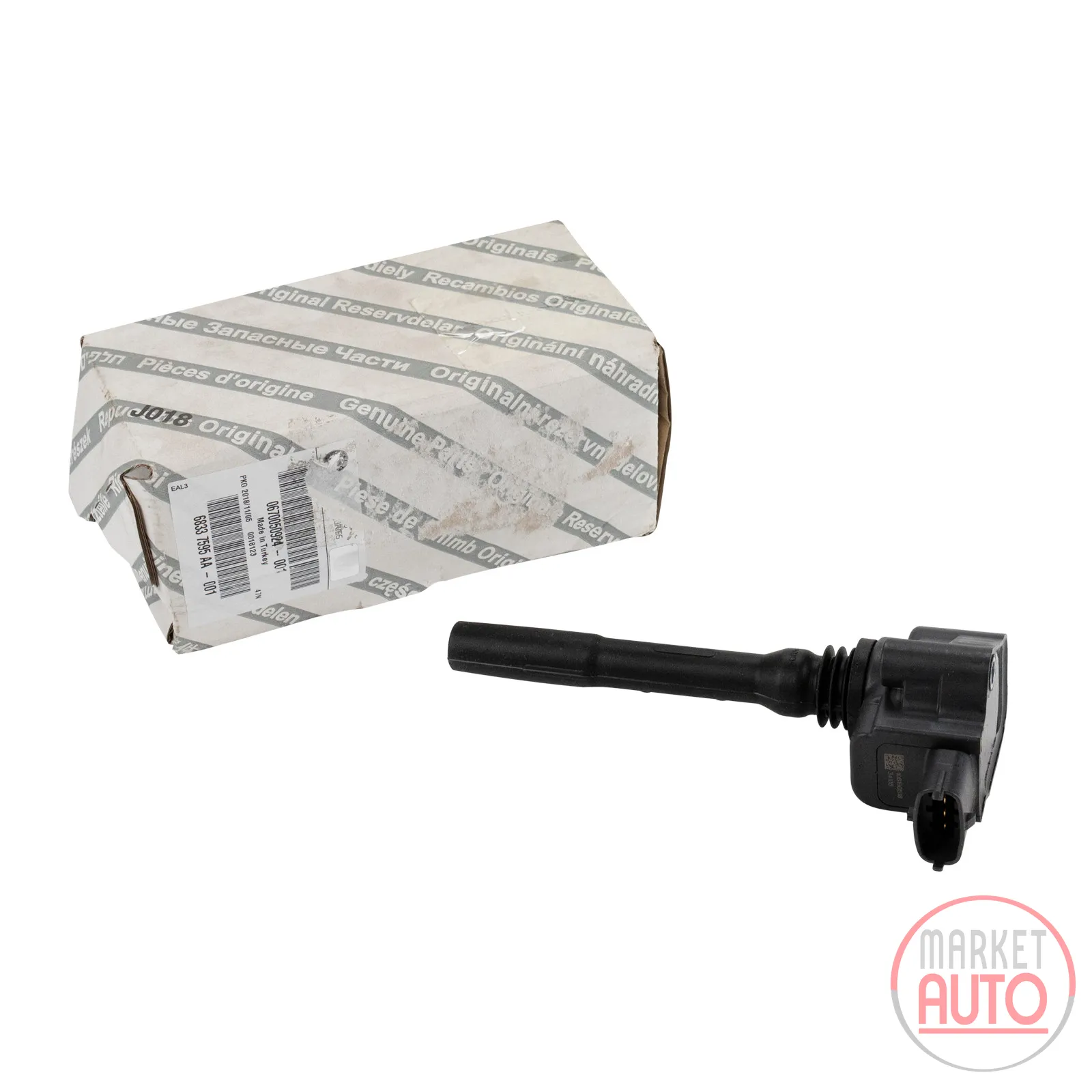 Ignition coil for single ignition original
