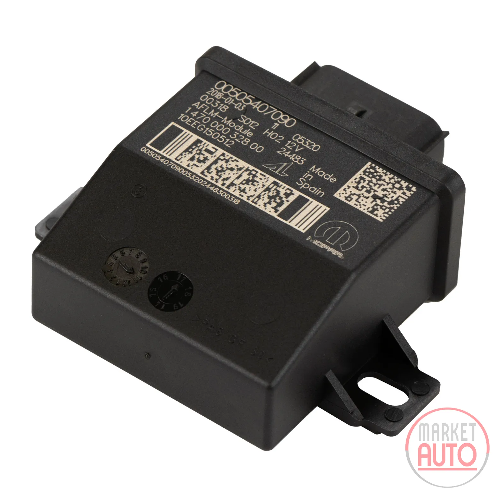 Headlight control unit