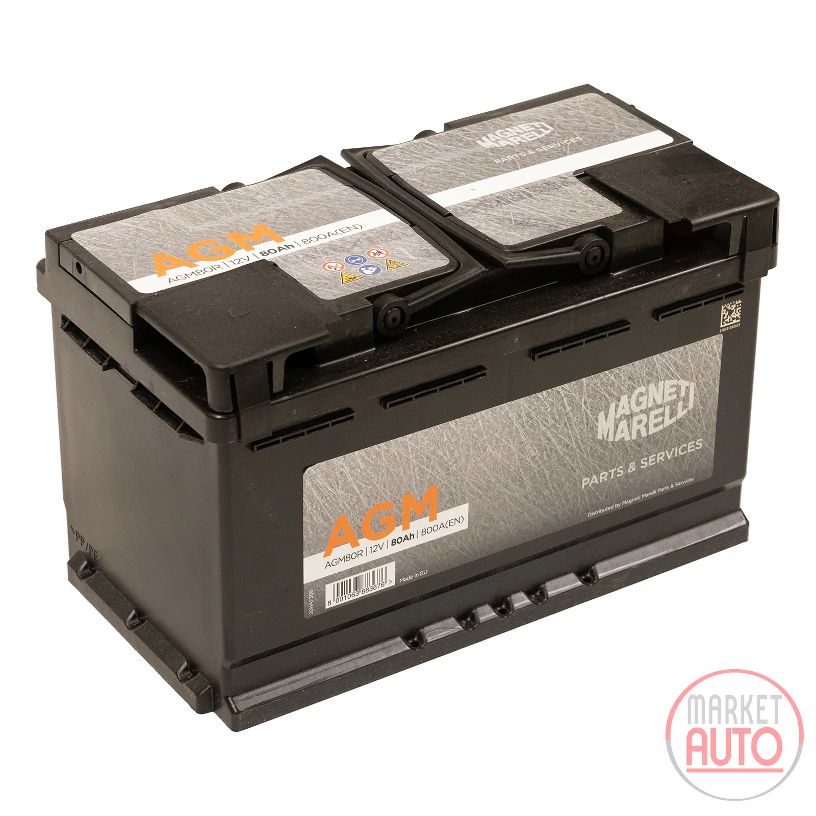 AGM battery 80AH 800A AGM80R