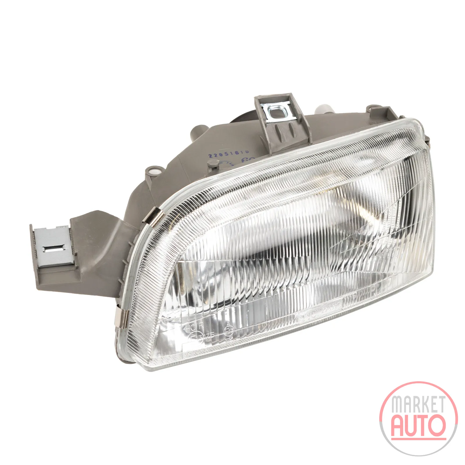 Headlight front left H4 Repro