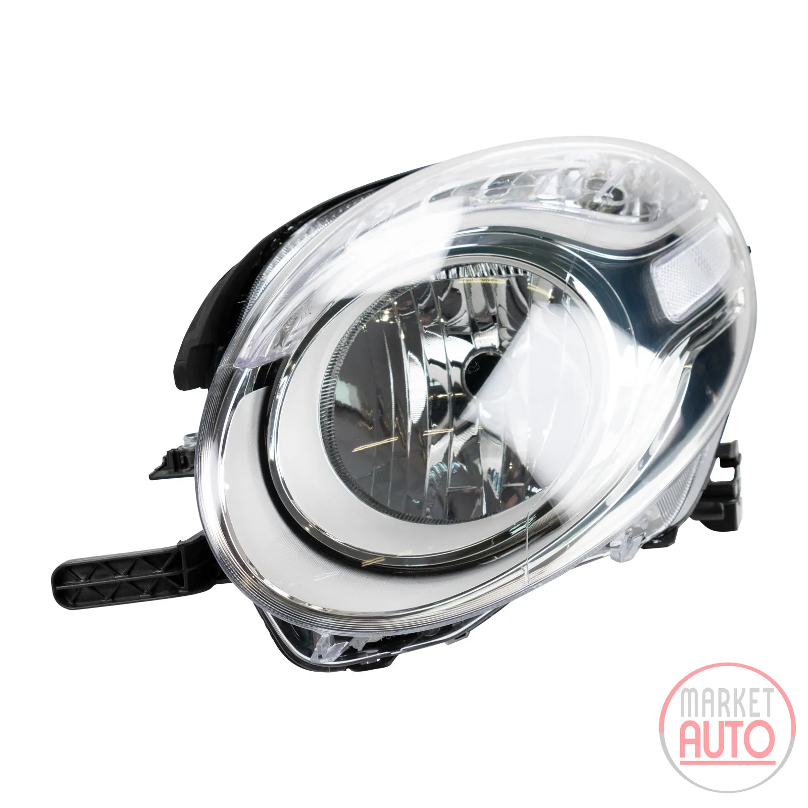 Headlight complete left