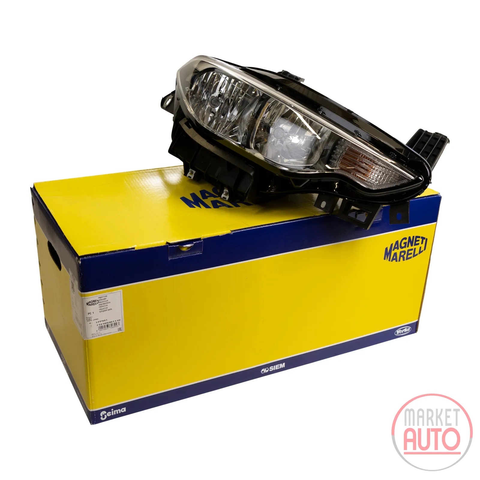 Headlight front right Magneti Marelli