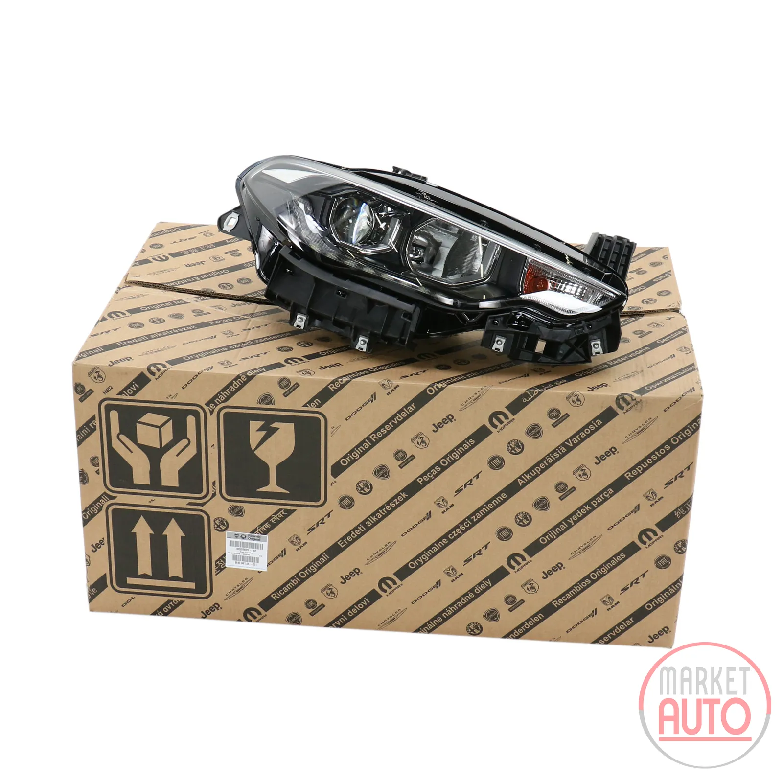 Headlight front right original
