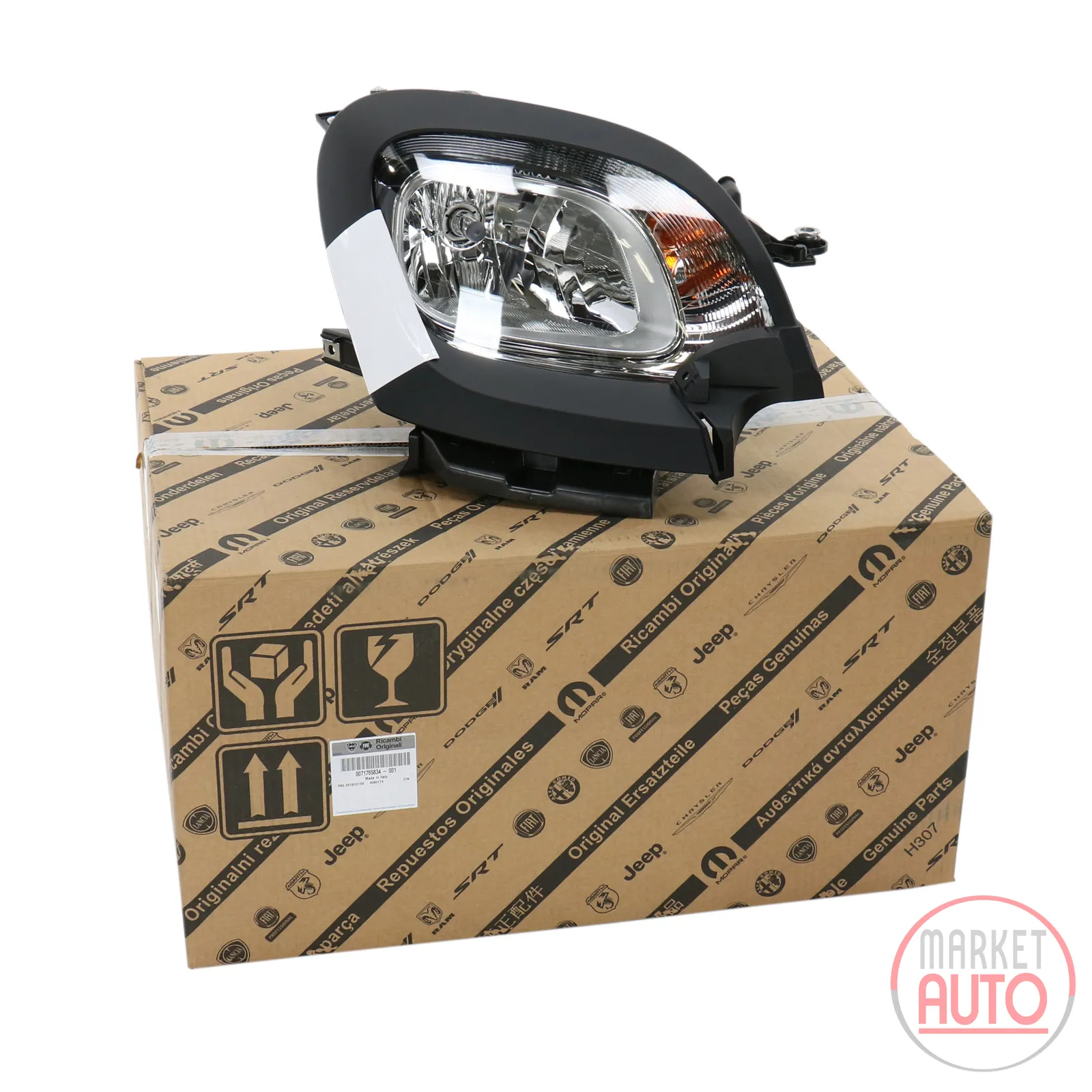 Headlight front right