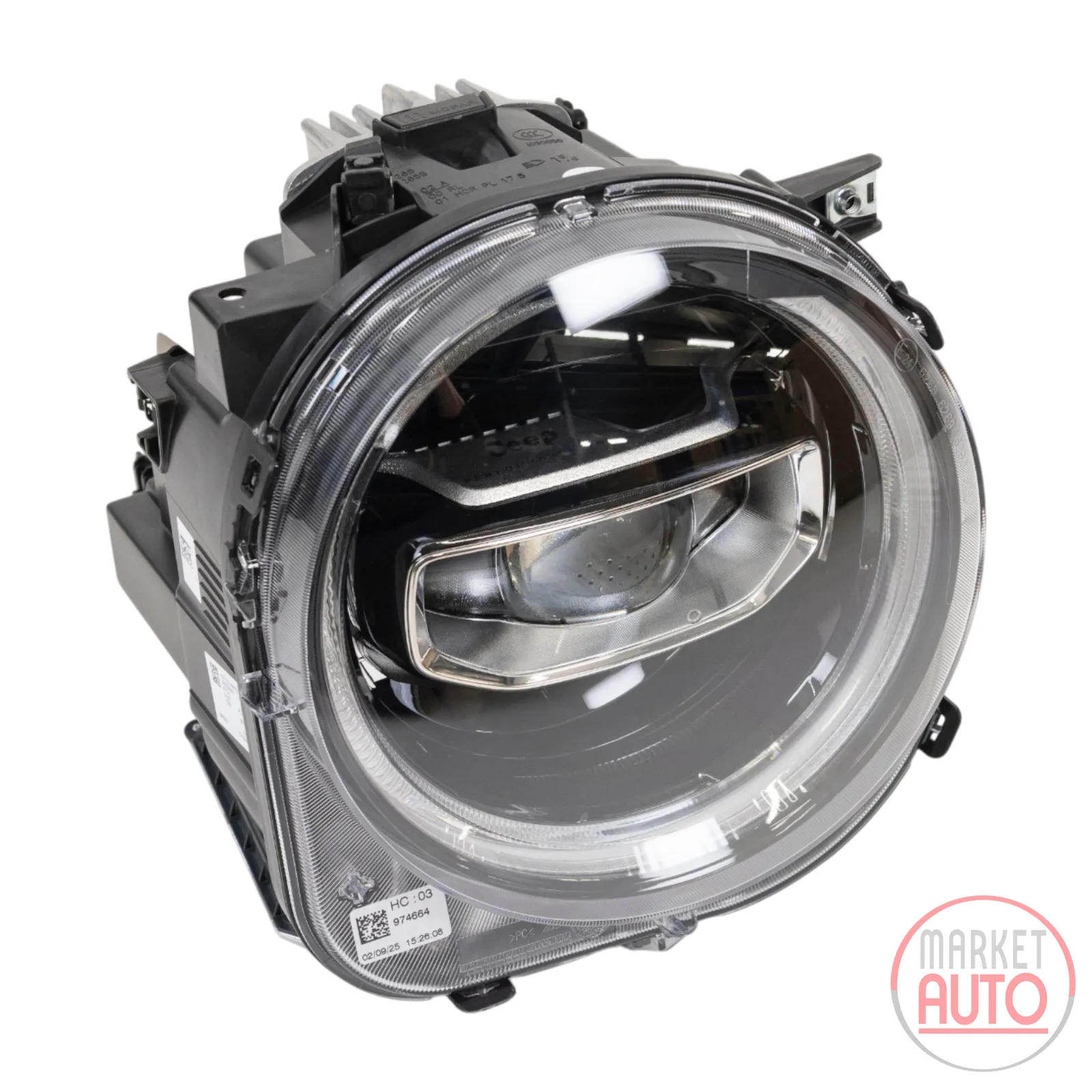 Headlight front right