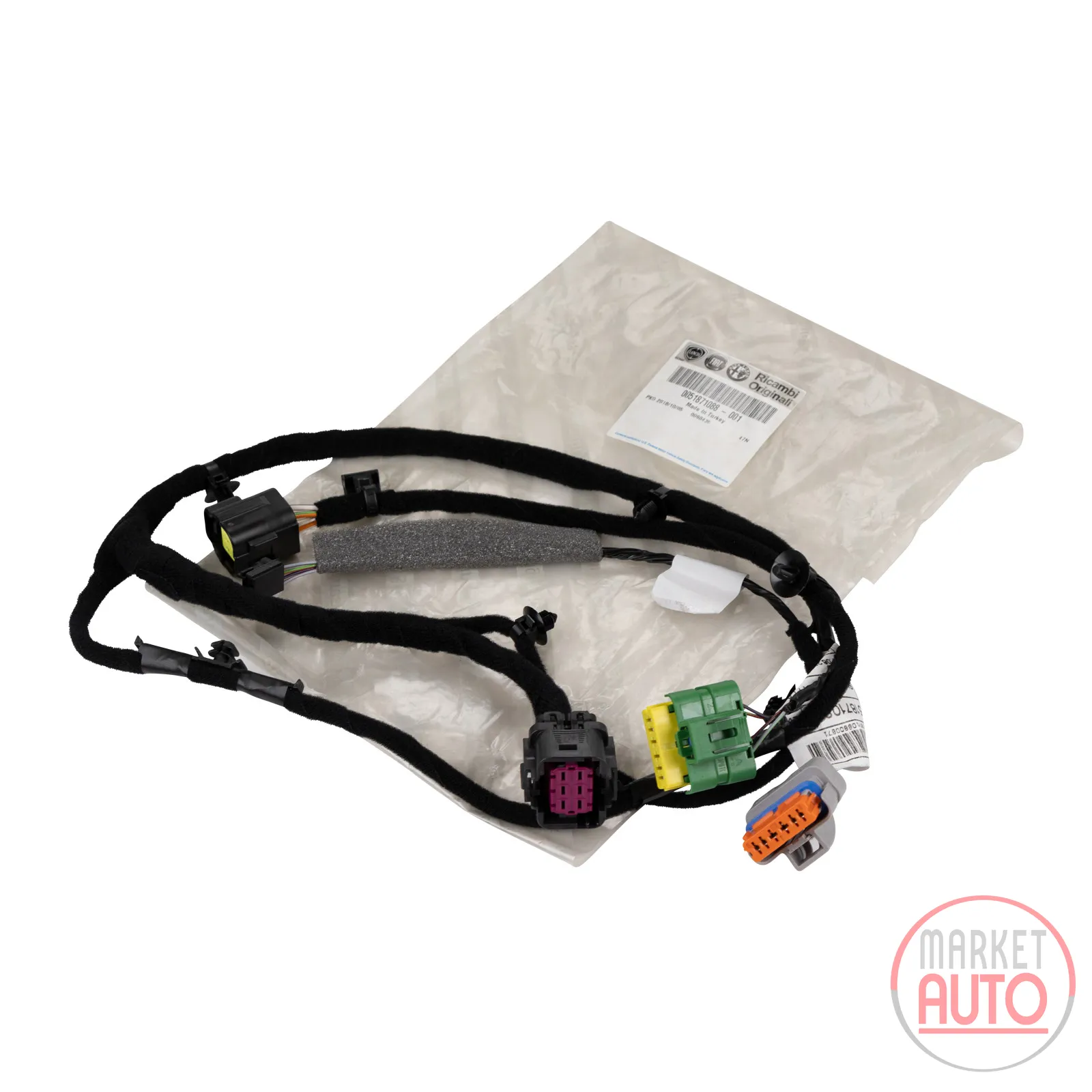 Cable harness for the sliding door left
