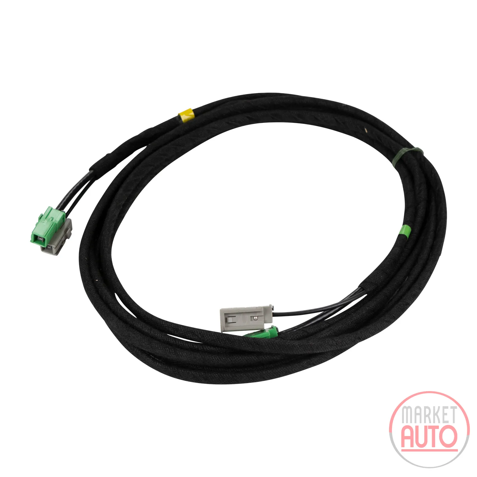 Cable electrical line car radio systems