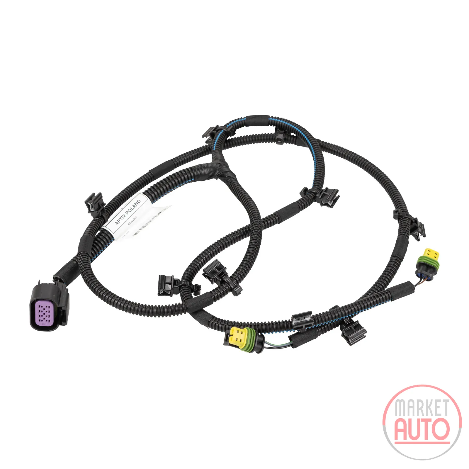 Wiring harness for the rear fog lights
