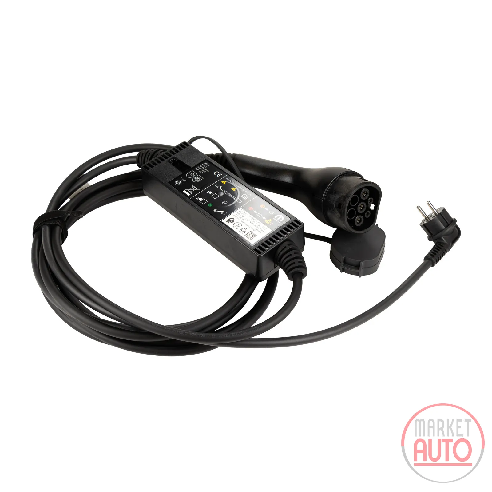 High voltage cable, charging cable 230V Mode 2