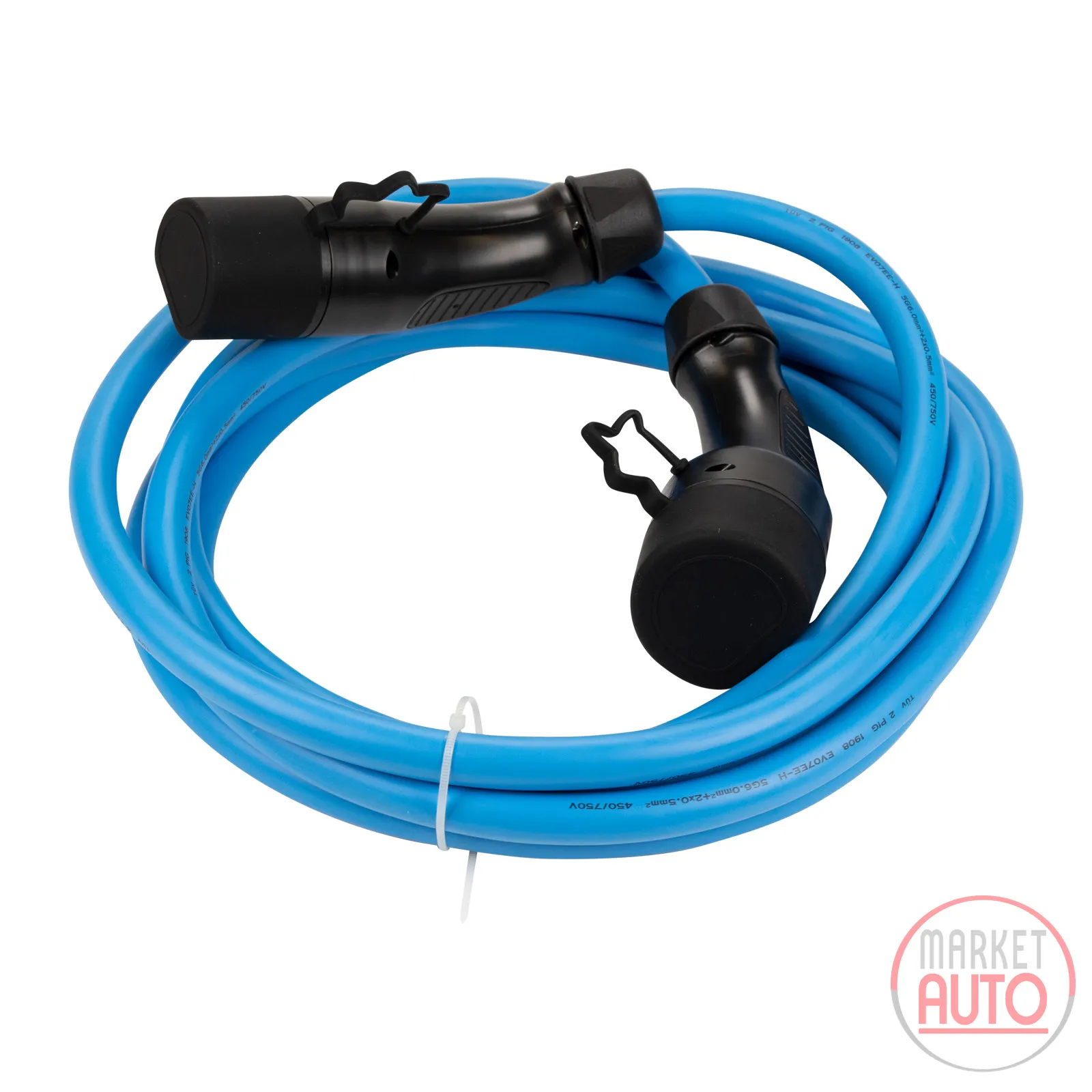 High voltage cable, battery charging cable for the electric motors FCA MODE 3
