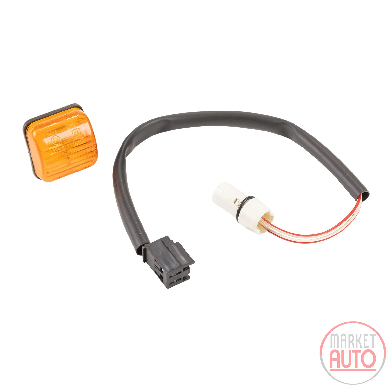 Side indicators completely yellow