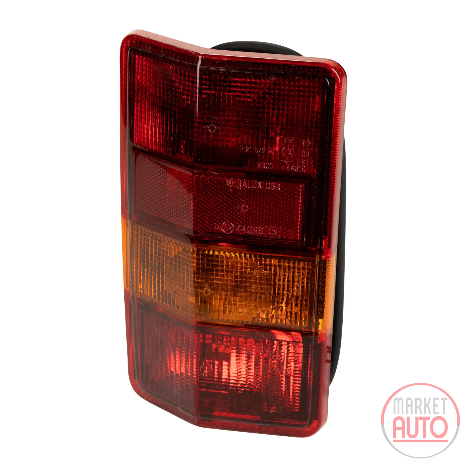 Left rear light complete with E-part