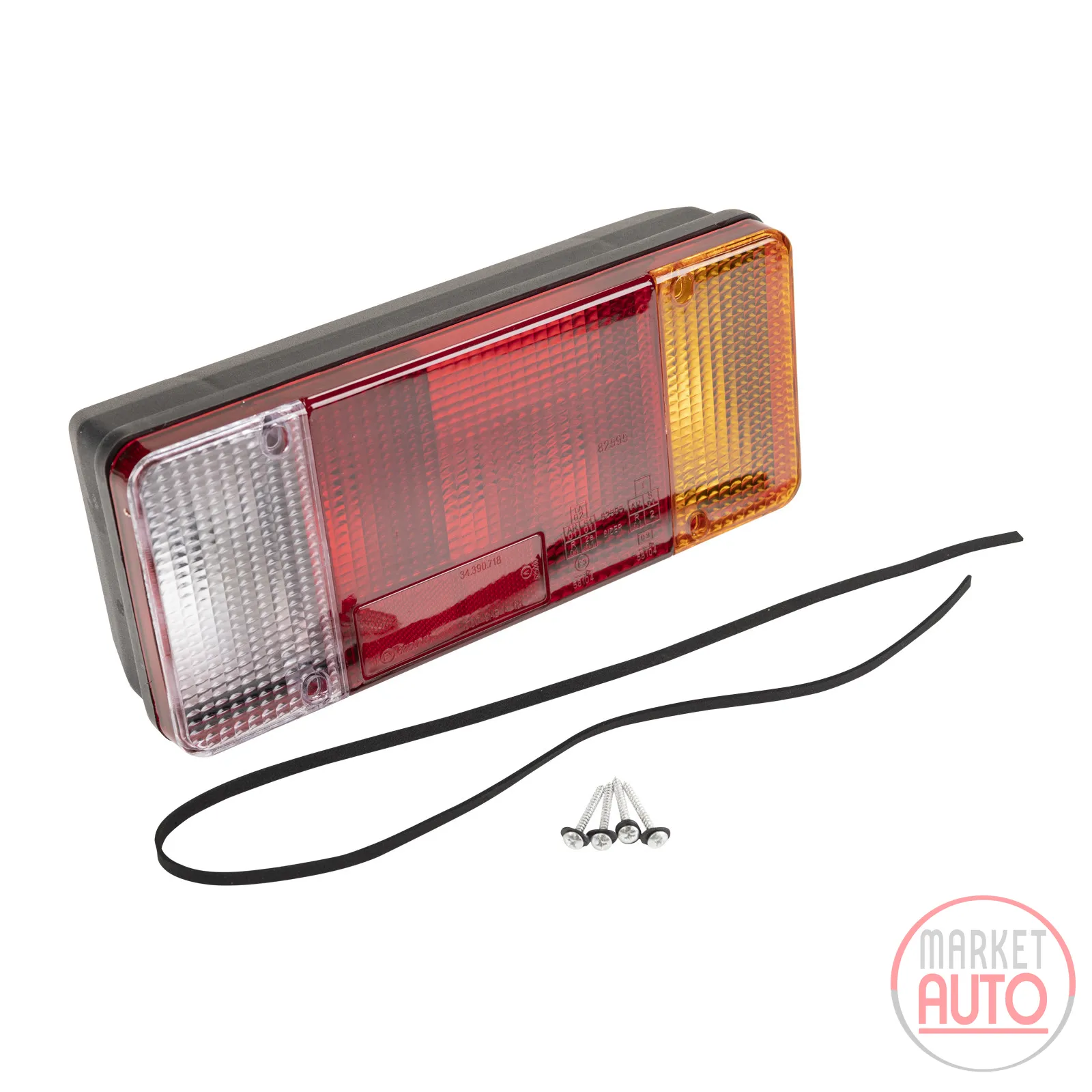 Tail light right flatbed (flat plug)