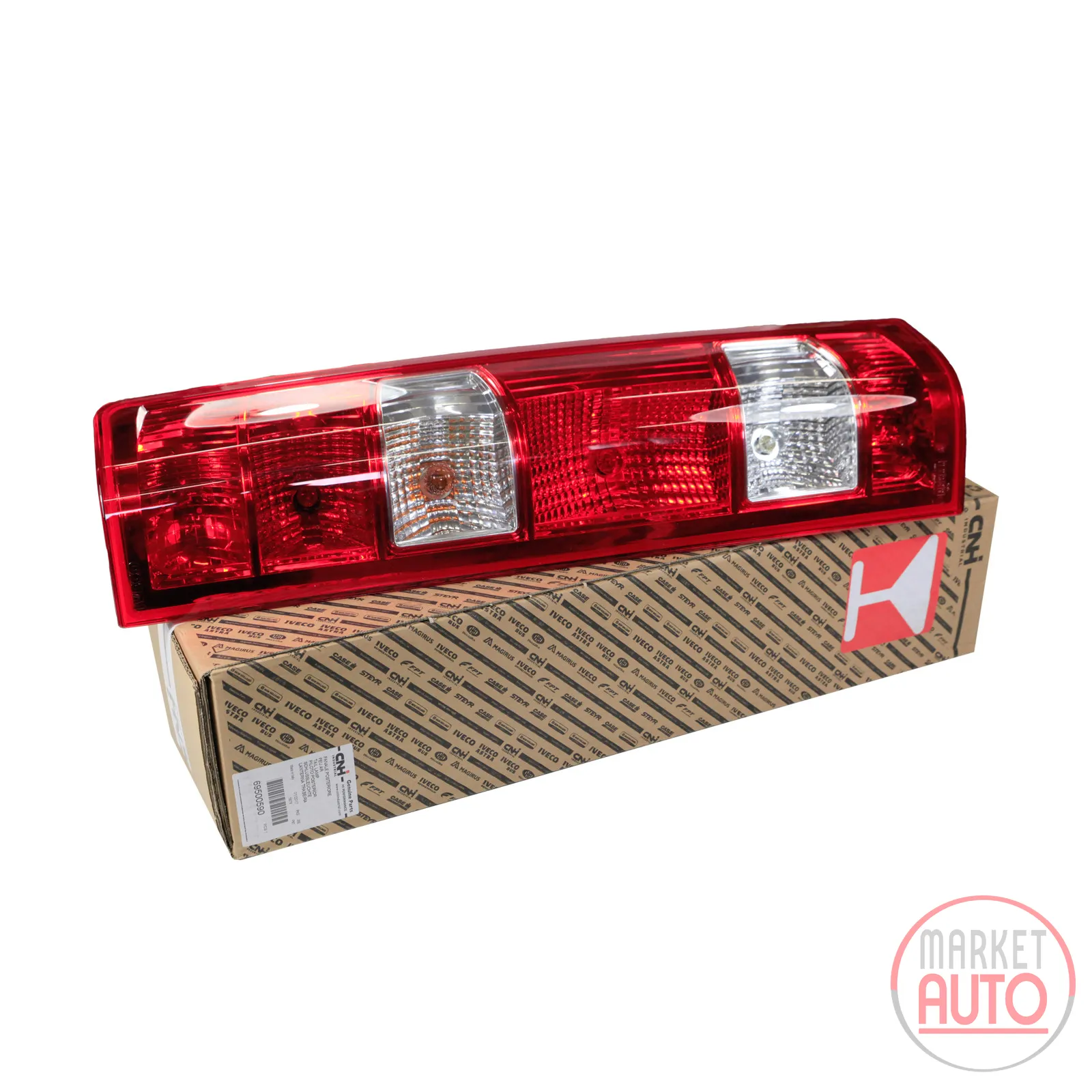 Rear right tail light with E-part