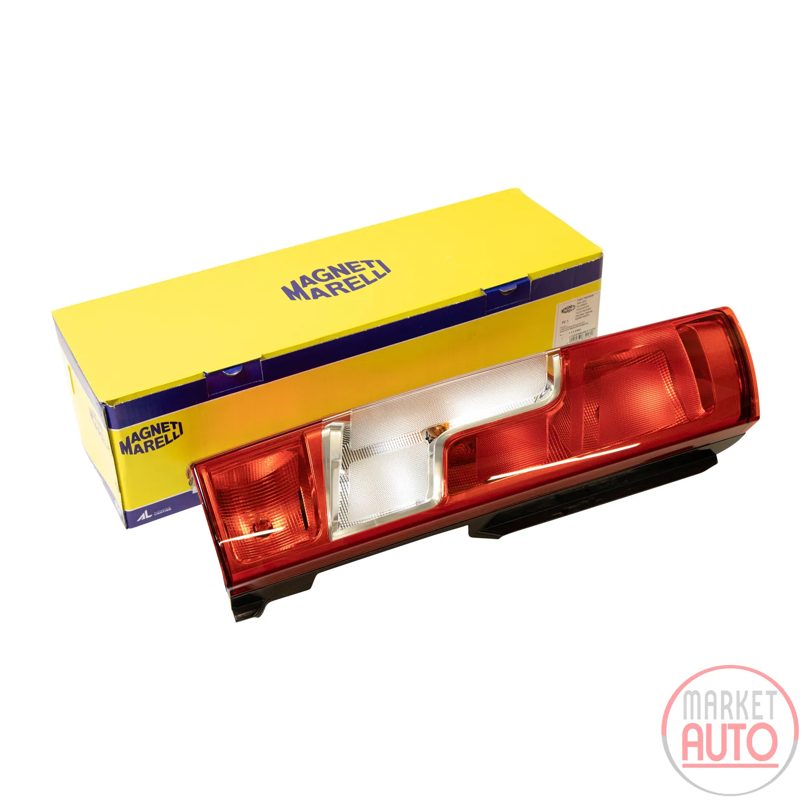 Tail light rear left with E-part Magneti Marelli