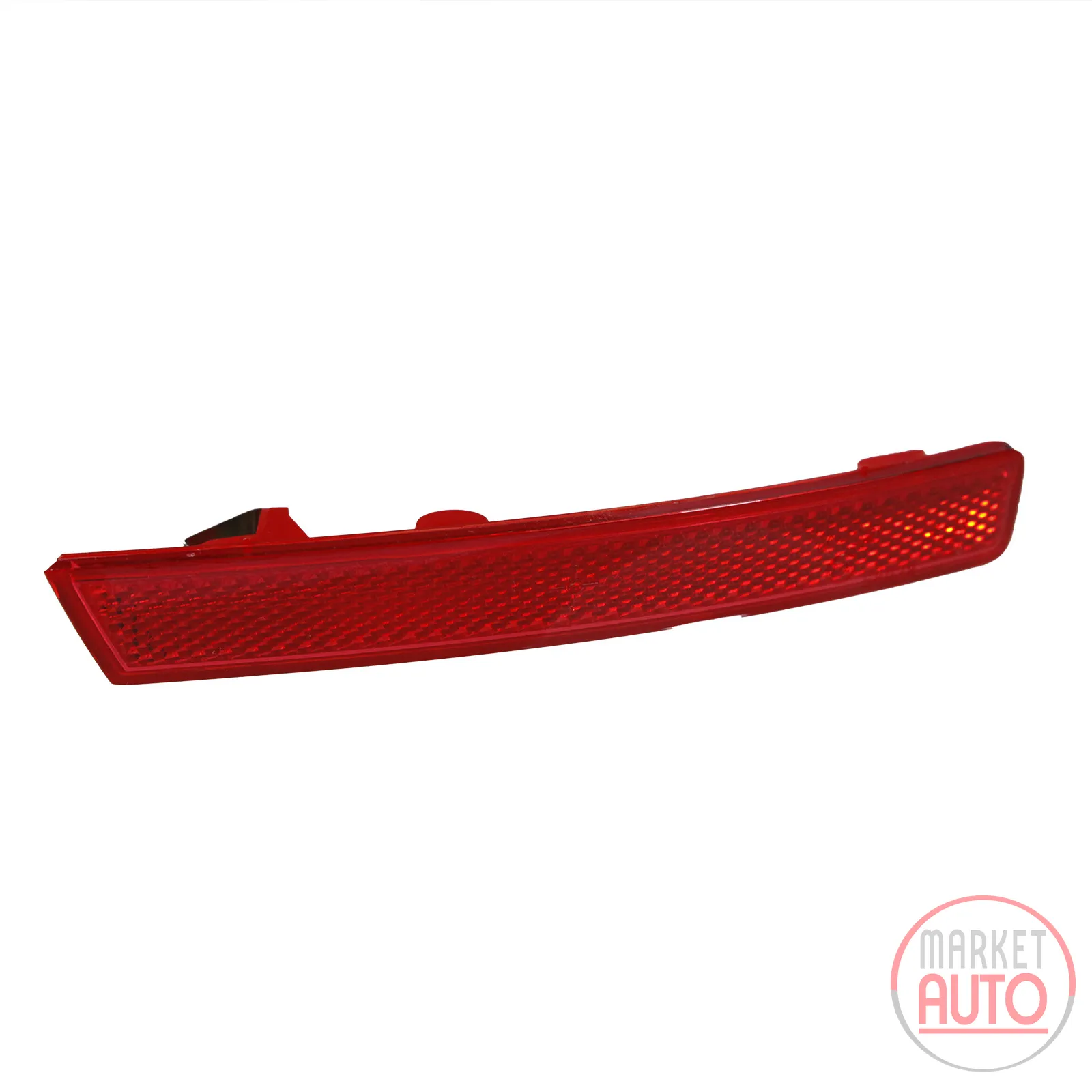 Reflector on the rear bumper right