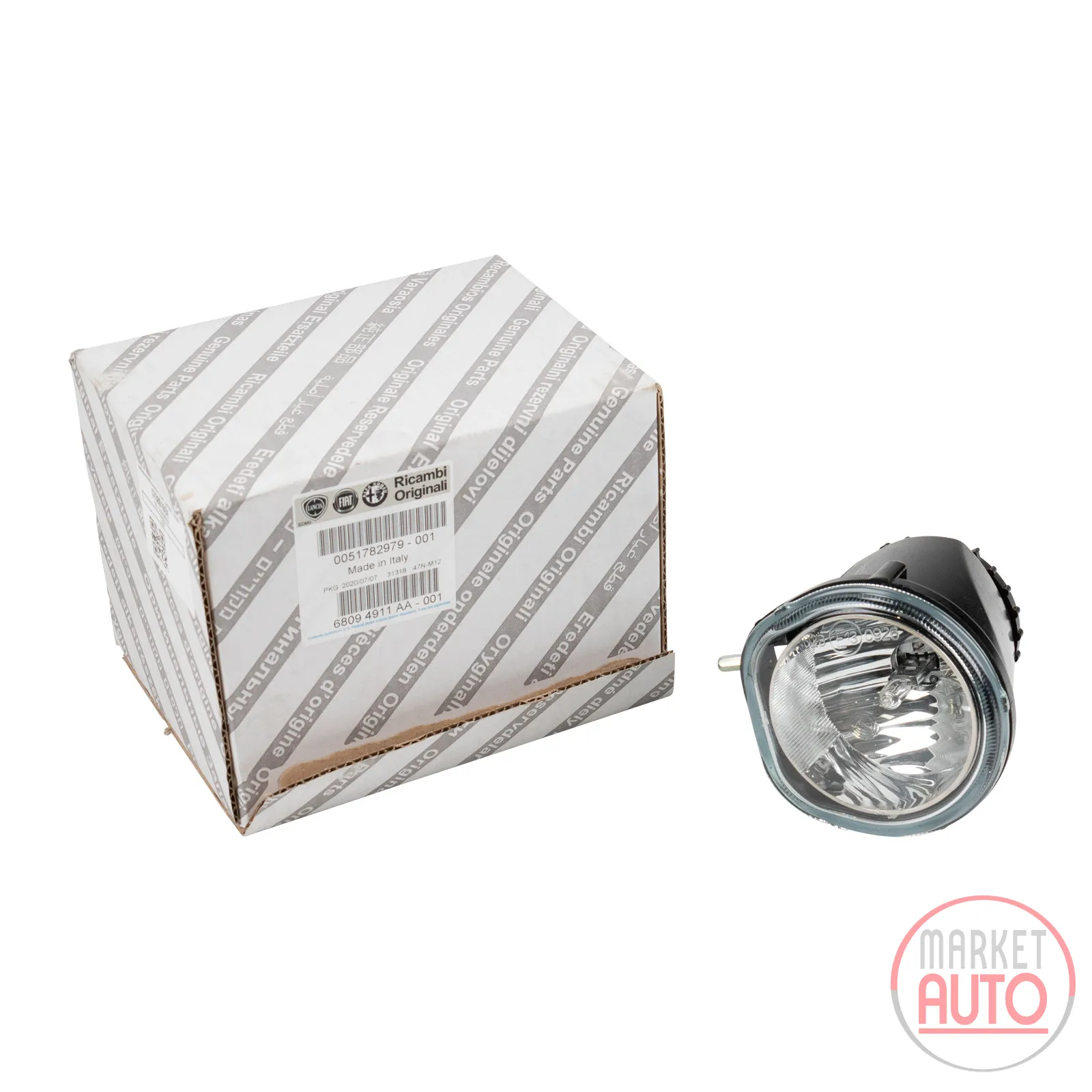Fog lights front right / left