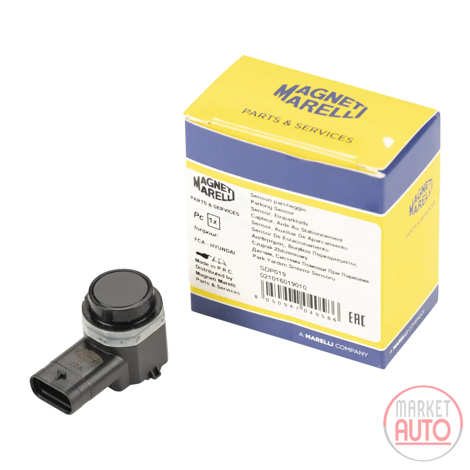 Sensor, parking aid