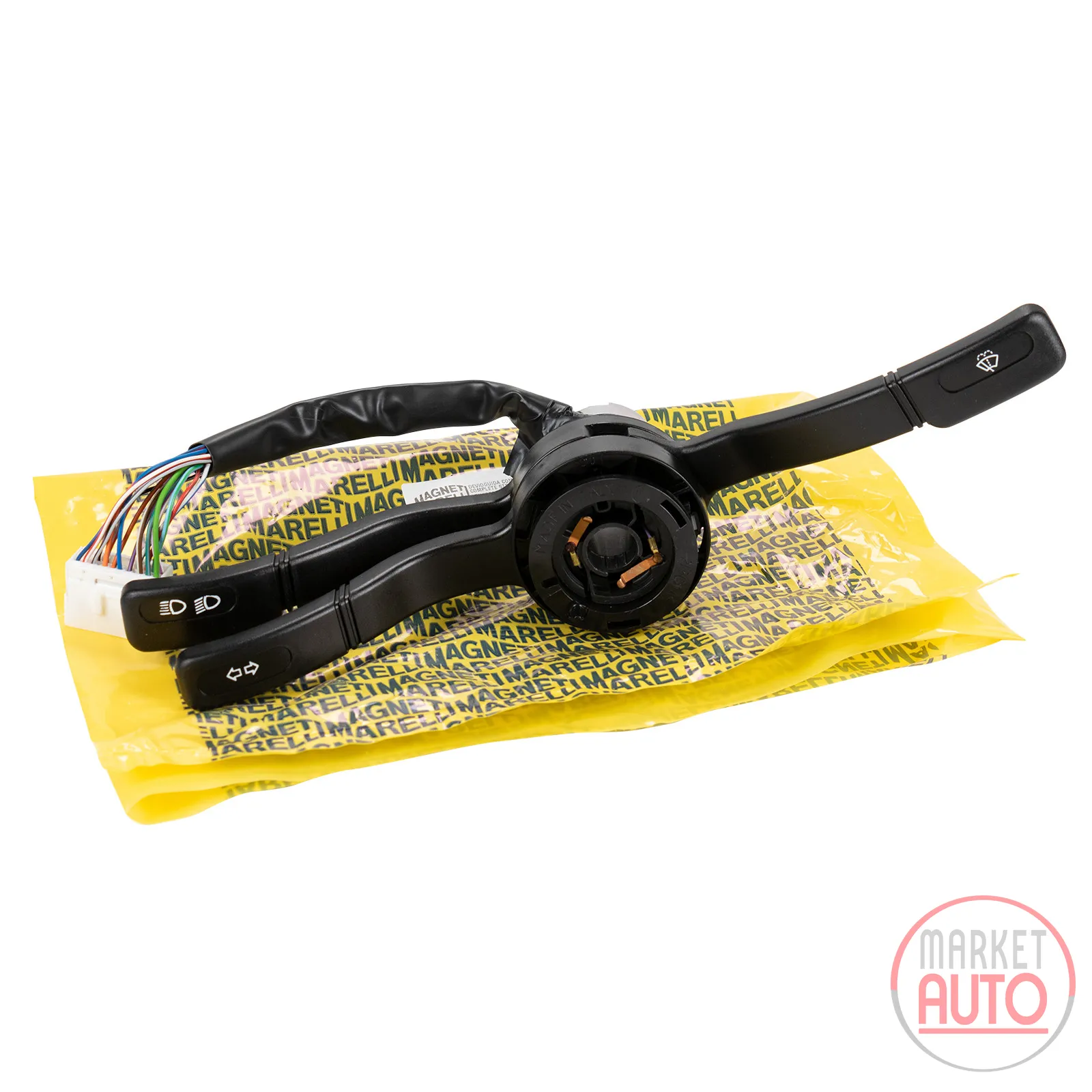 Steering column switch 1 flat plug Magneti Marelli