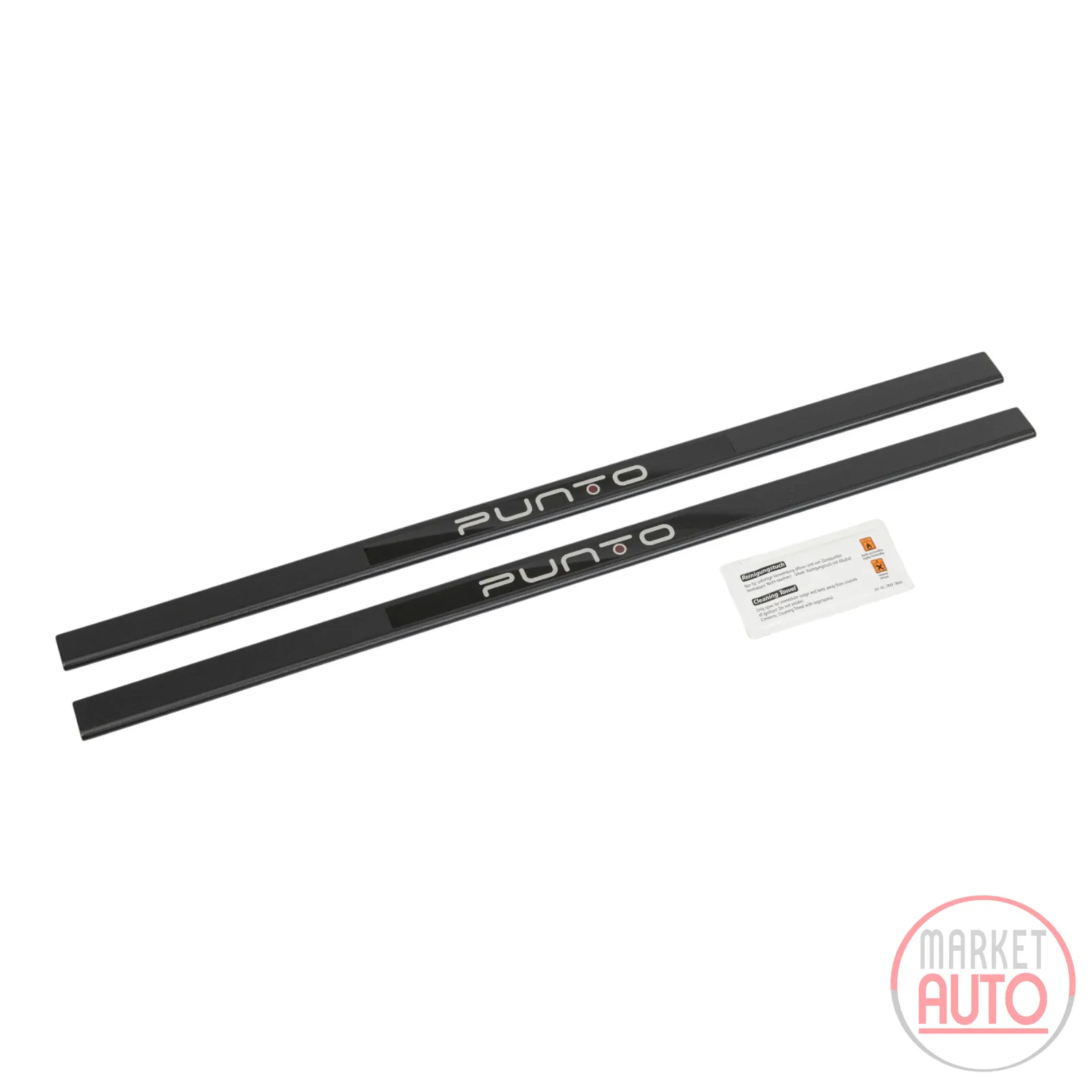 Door sill with Punto logo 3-door front set