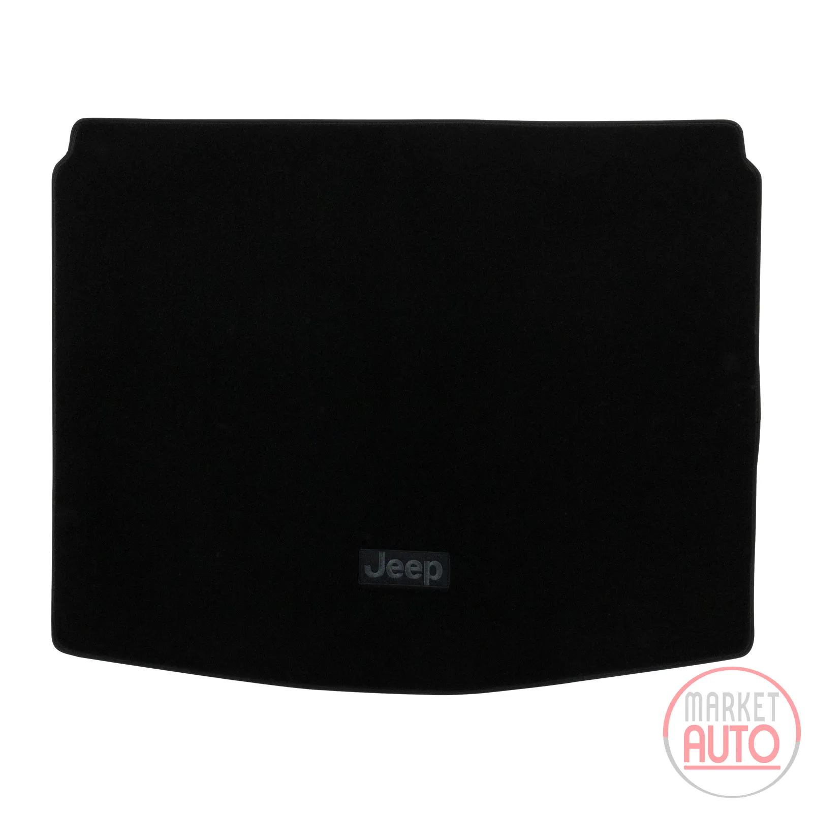 Velours trunk mat in black