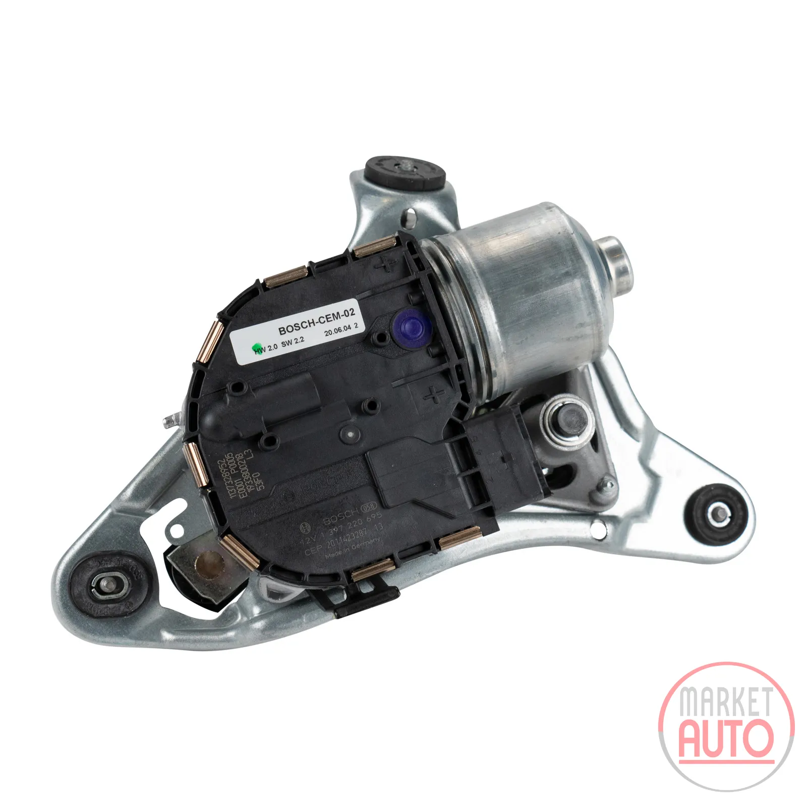 Windscreen wiper motor front right