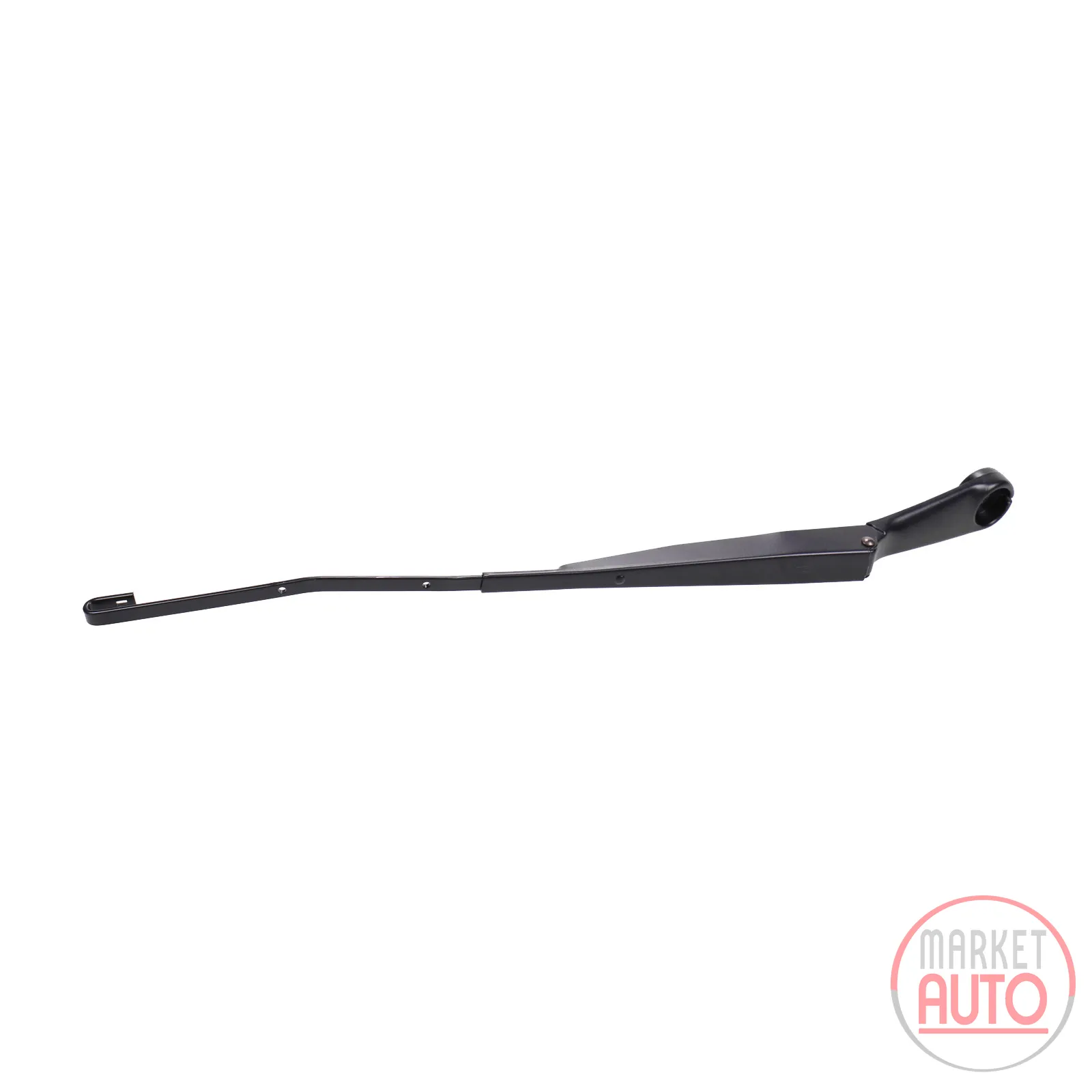 Wiper arm without cover cap