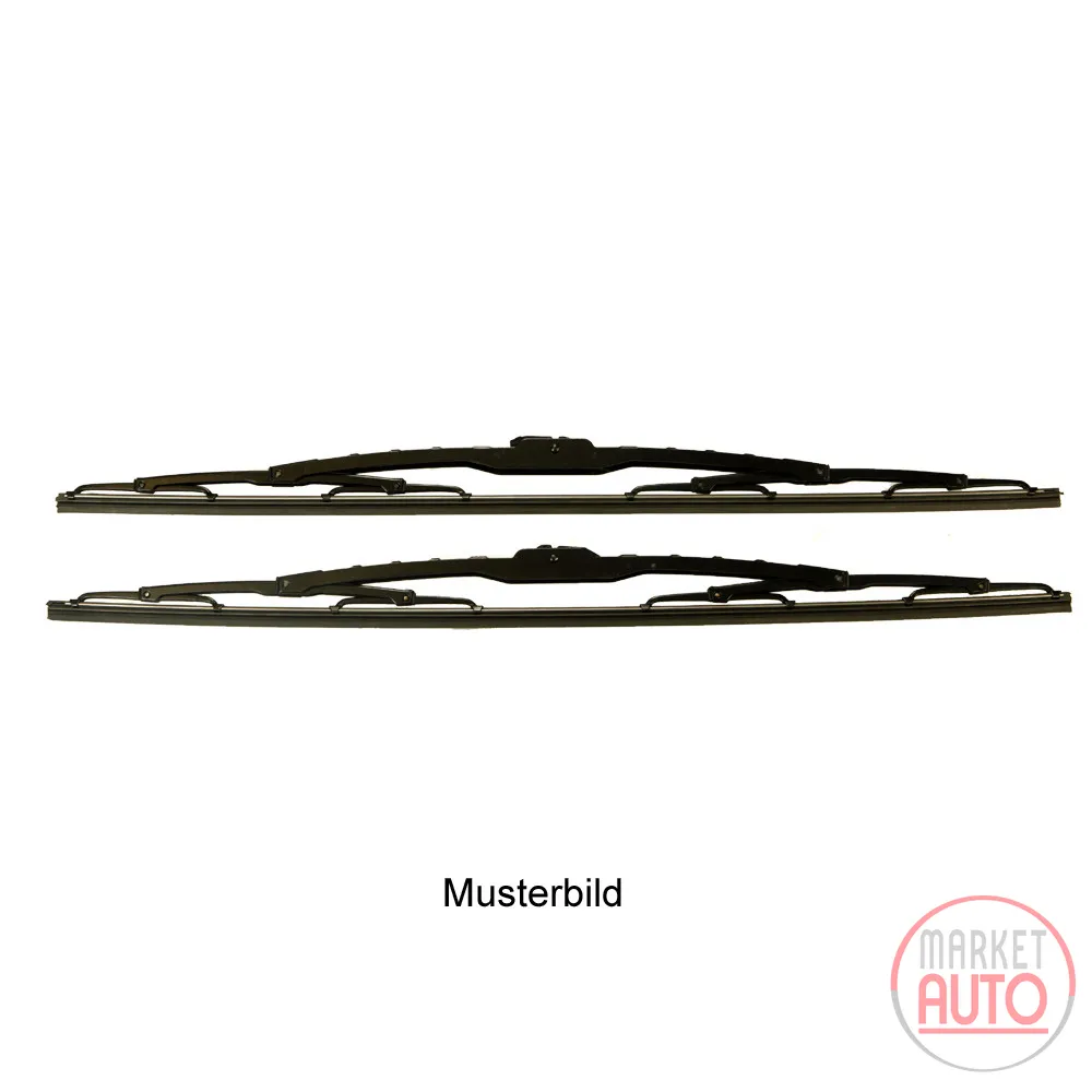 Wiper blade set front 60 cm