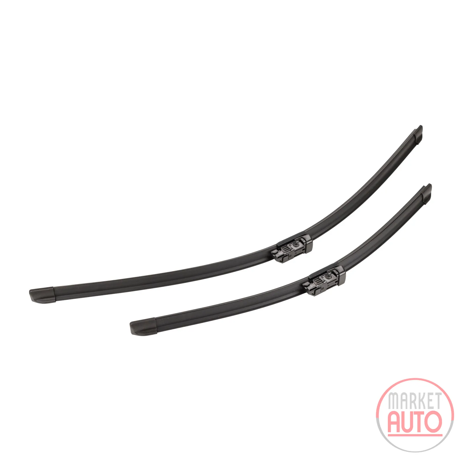 Front wiper blade set
