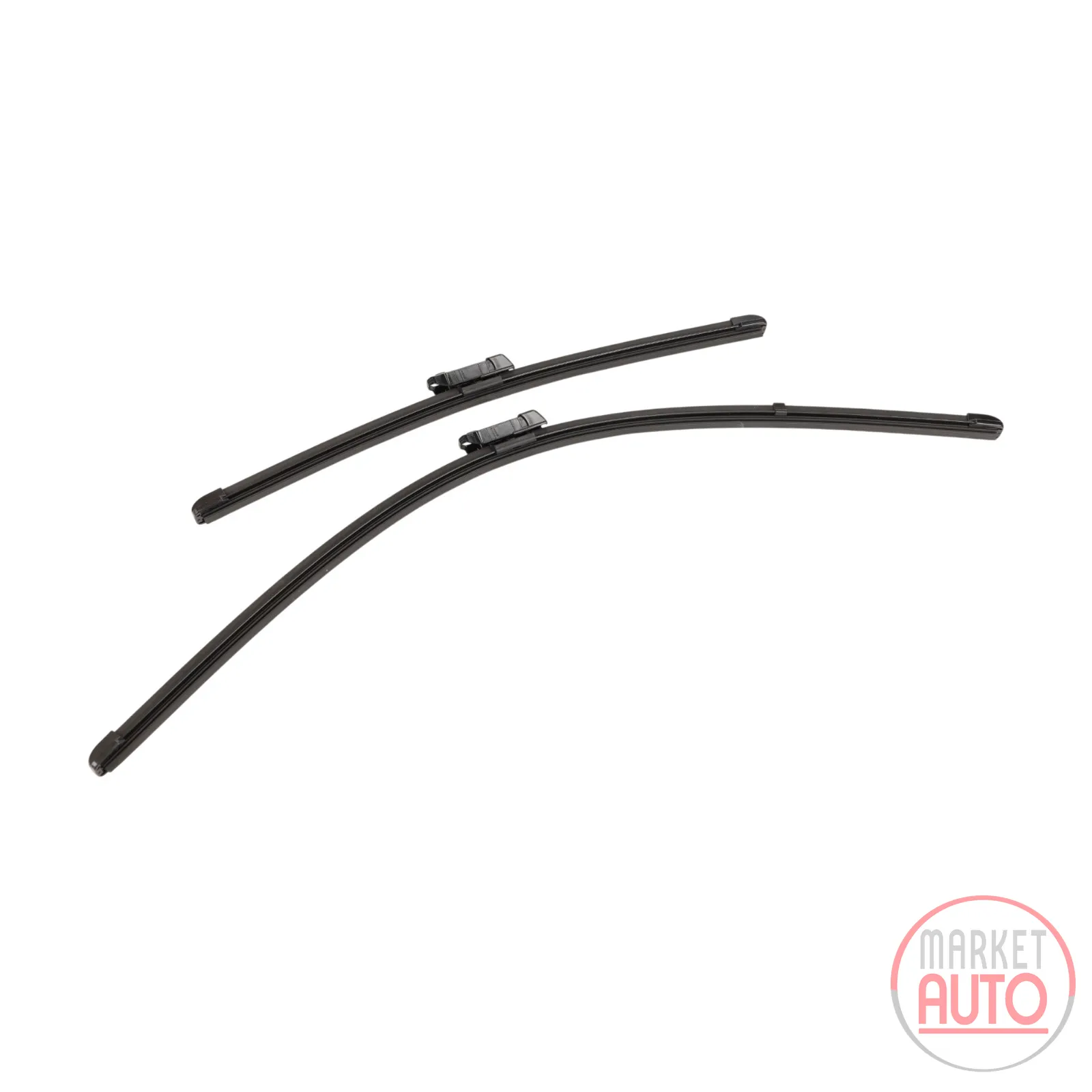 Front windscreen wiper blade set