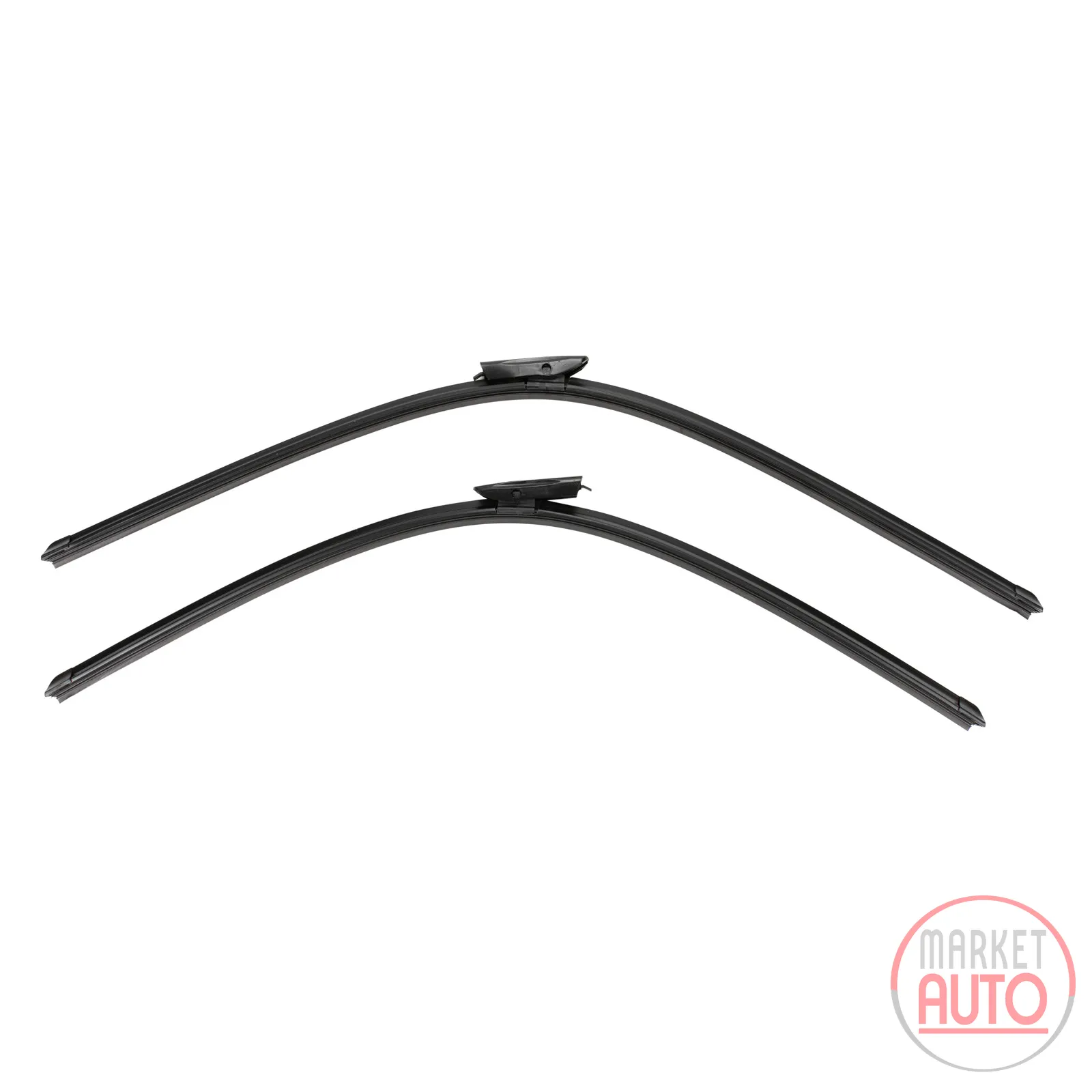 Wiper blade set Flate Blade 80-75 cm