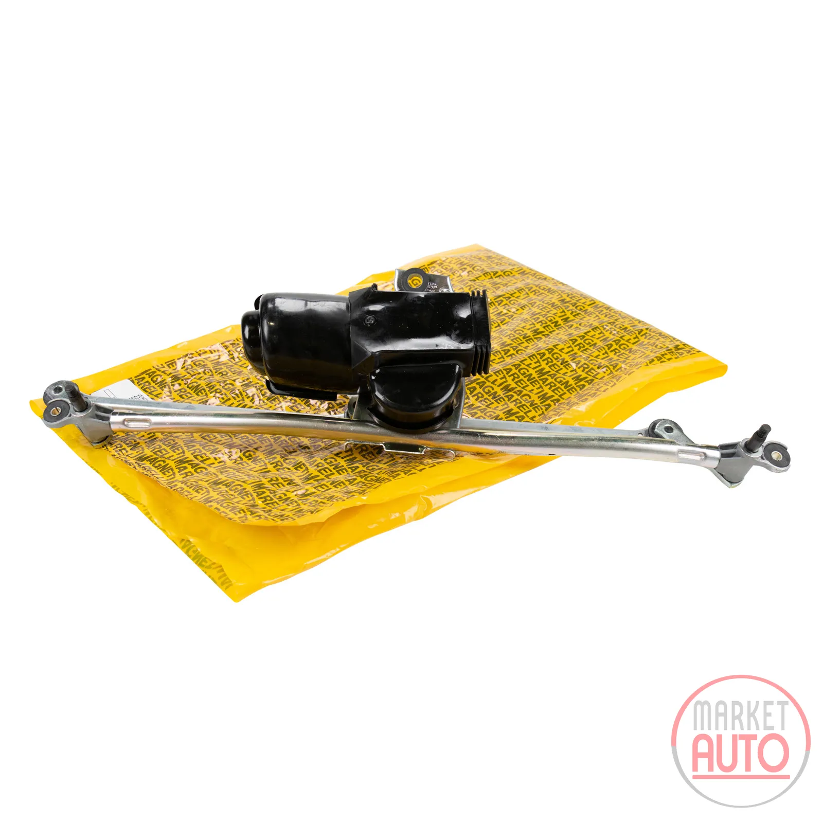 Wiper linkage complete with motor Magneti Marelli