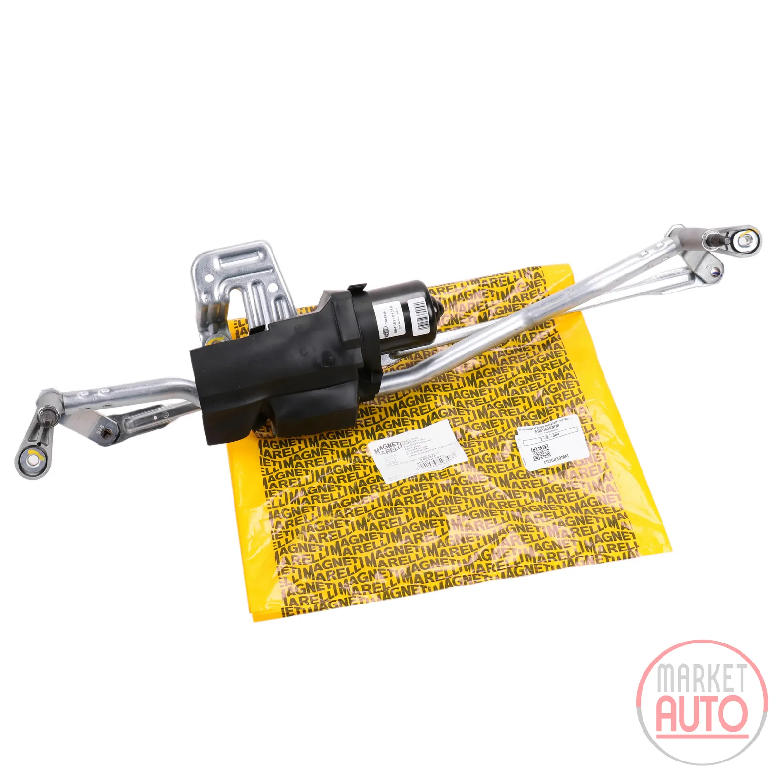 Wiper linkage complete with motor TGE521A Magneti Marelli