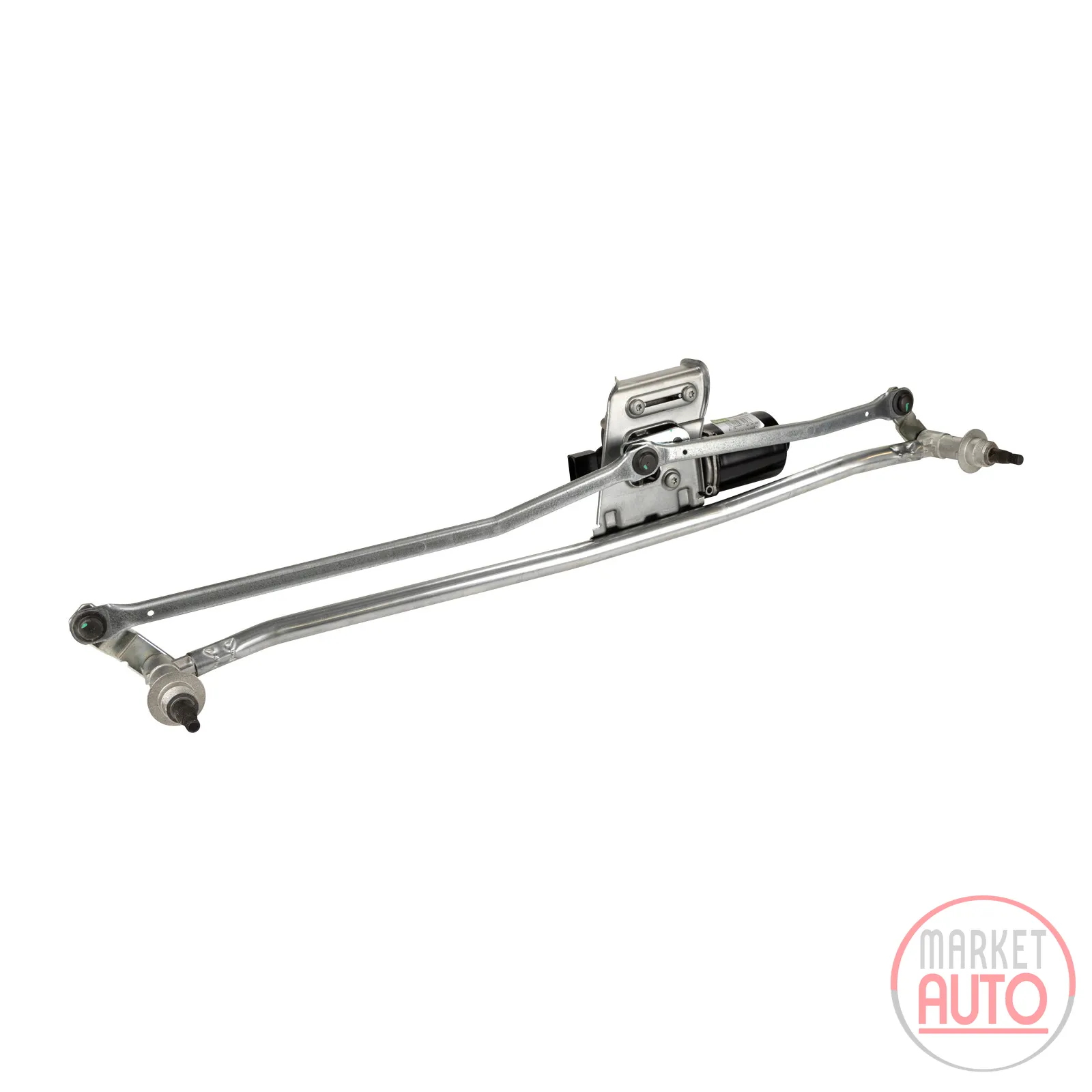 Wiper linkage with motor