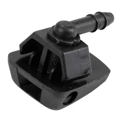 Windscreen washer nozzle black