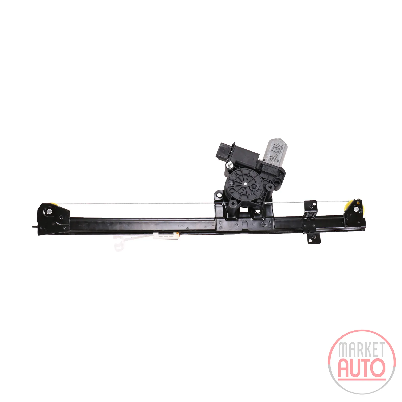 Electric window lifter front right with motor square plug