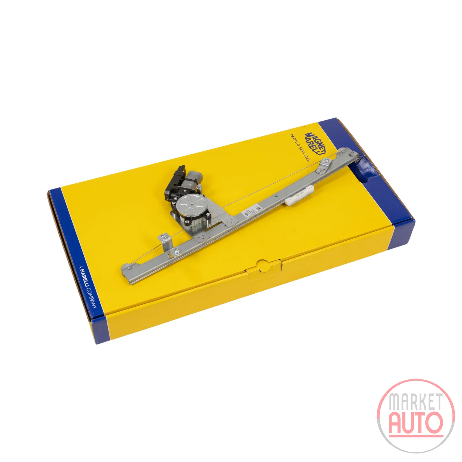 Electric window regulator front left with motor Magneti Marelli