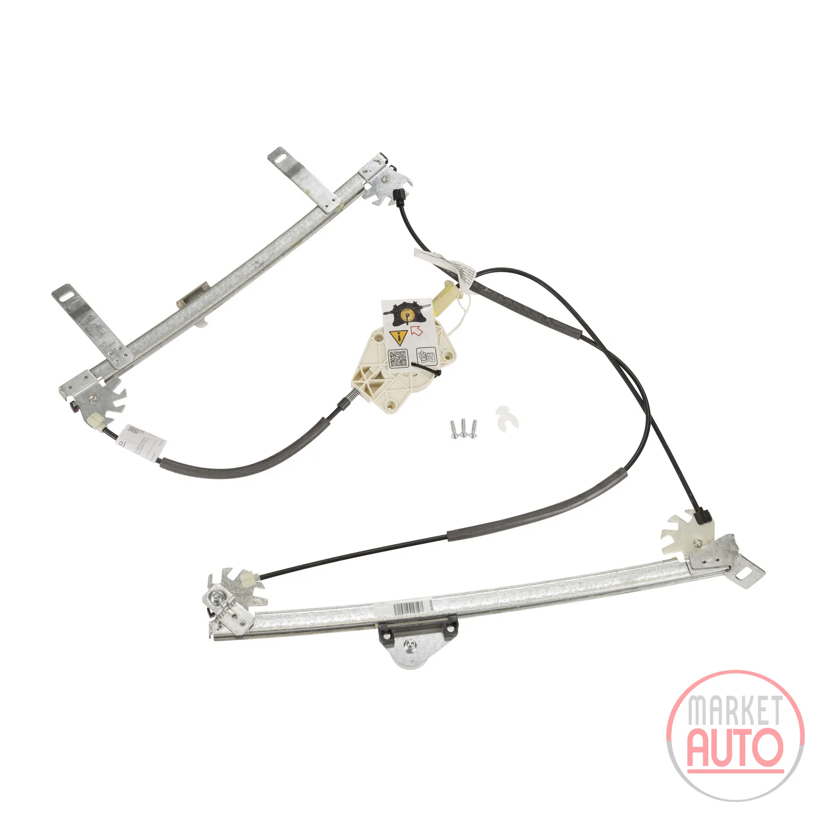 Front left window regulator without motor