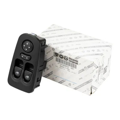 Left window switch with electric mirrors