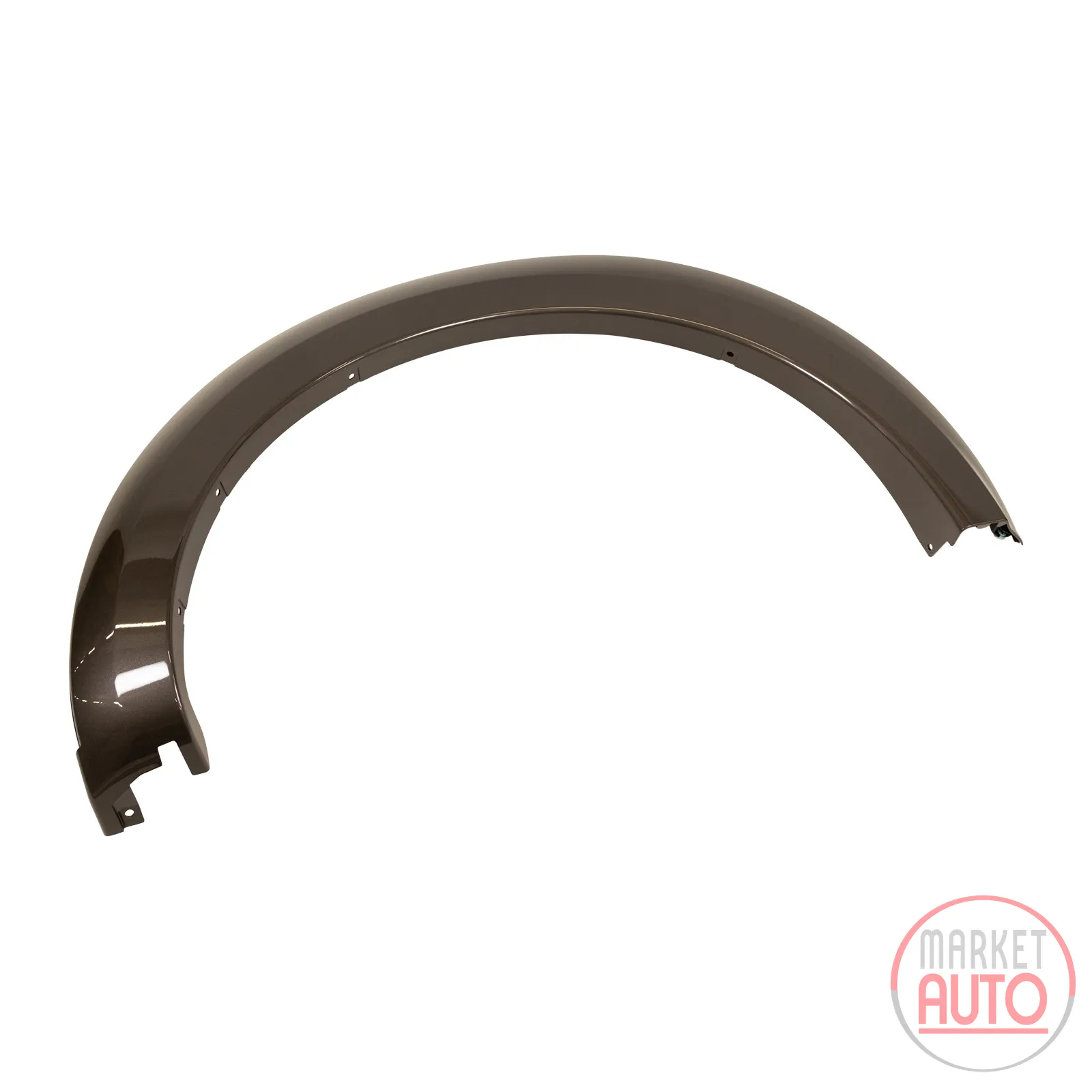 Wheel house panel with widening complete front left brown