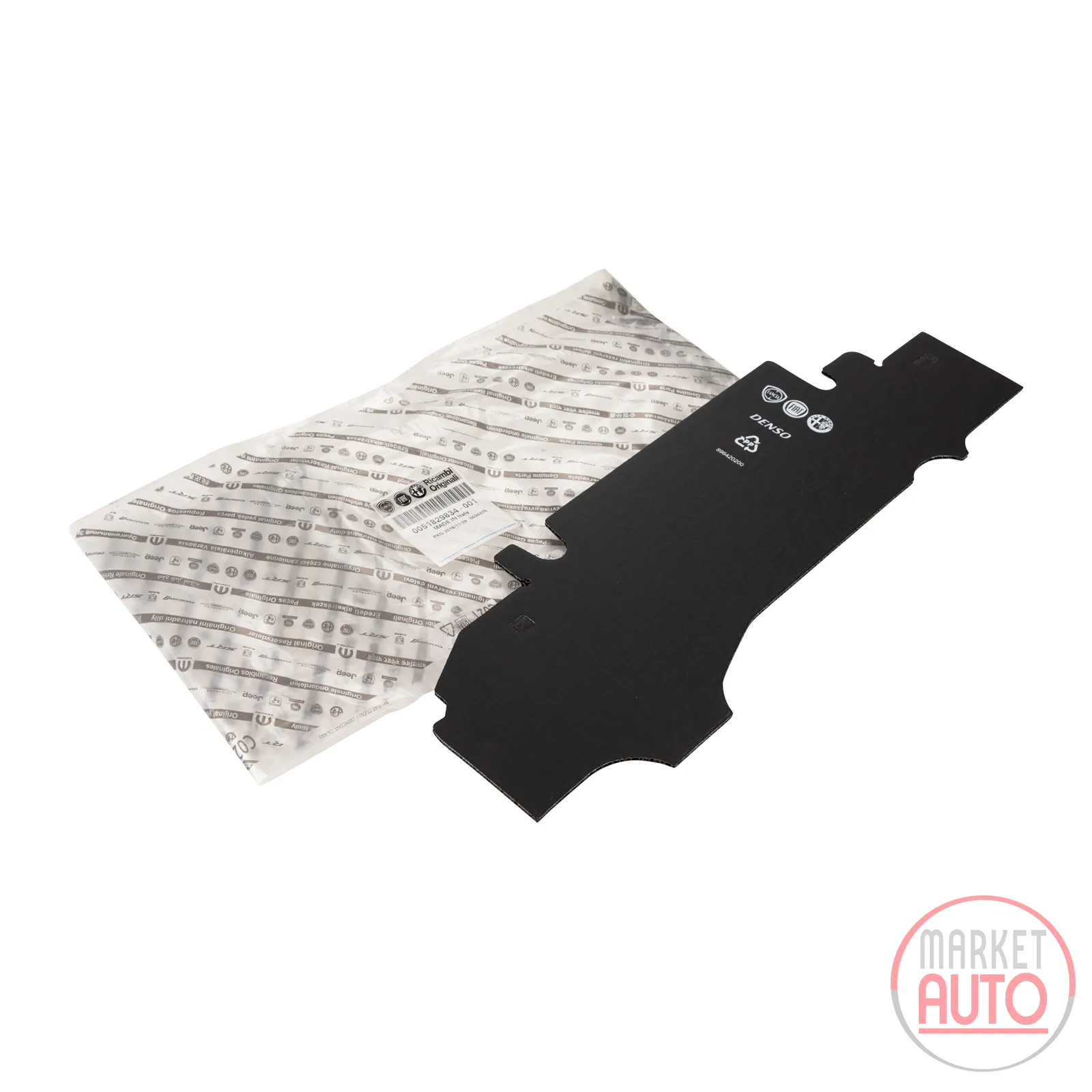 Cover for the radiator