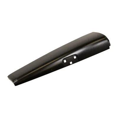 Metal panel on the rear door top right