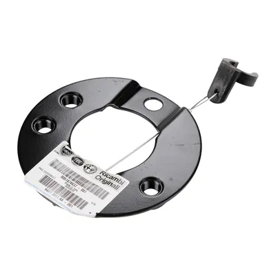 Holder for the spare wheel