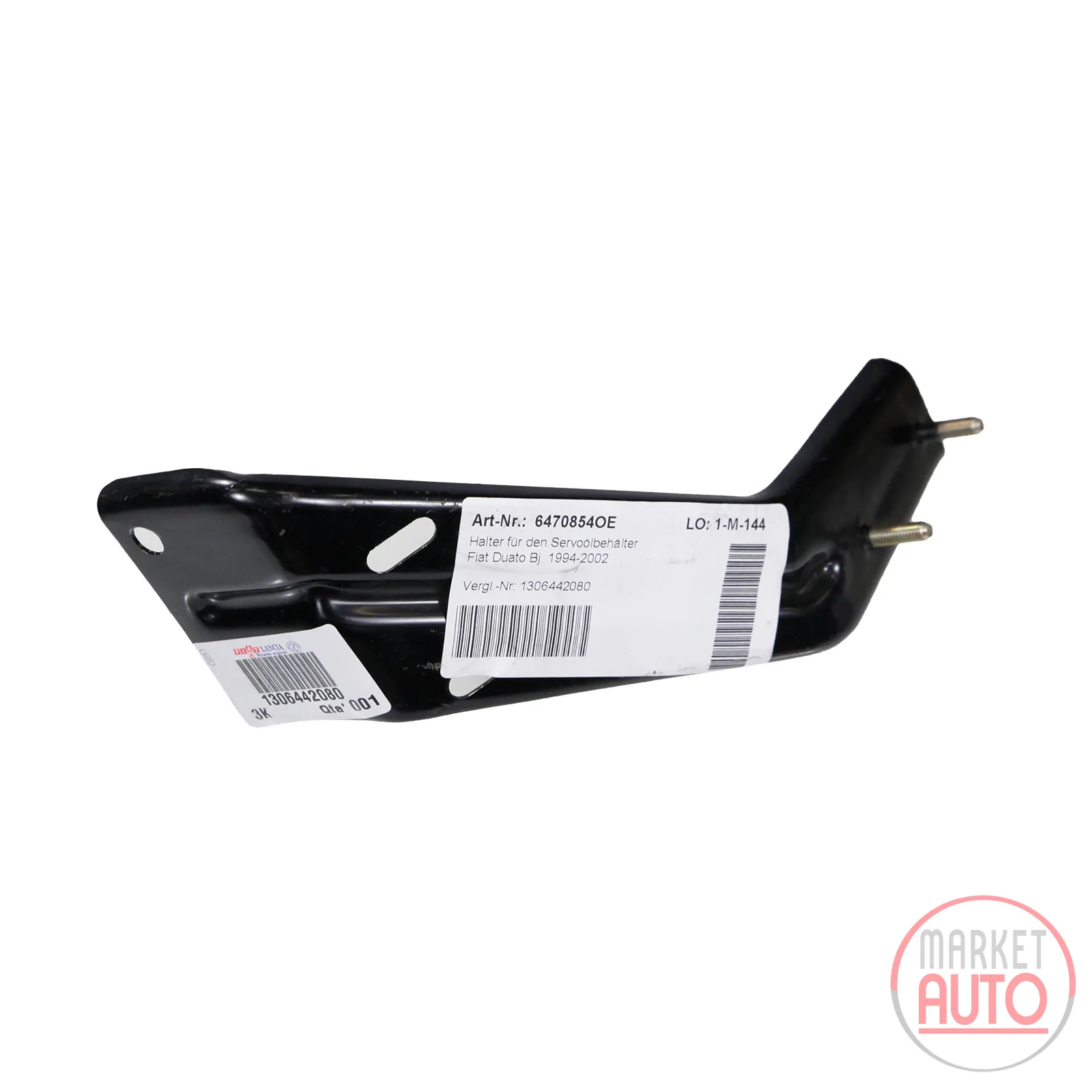 Holder for the servo oil tank