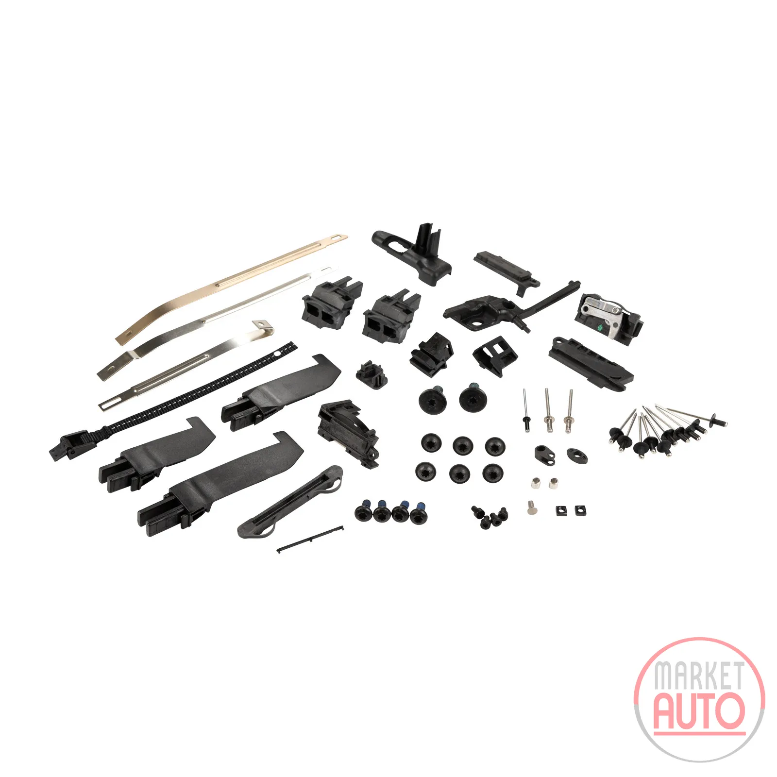 Trim parts for top guide right