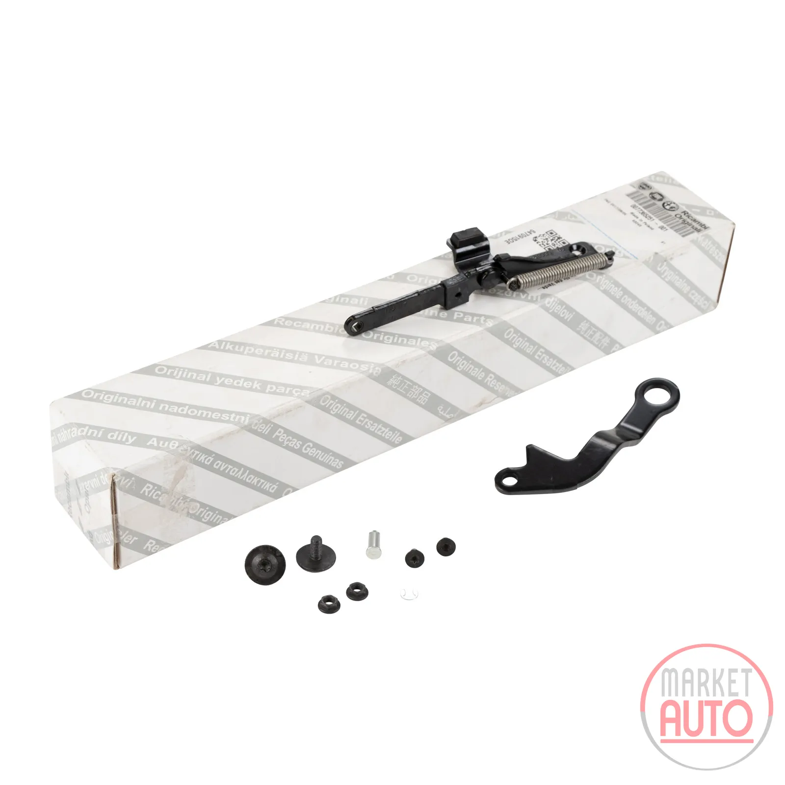 Left lever group for the convertible top